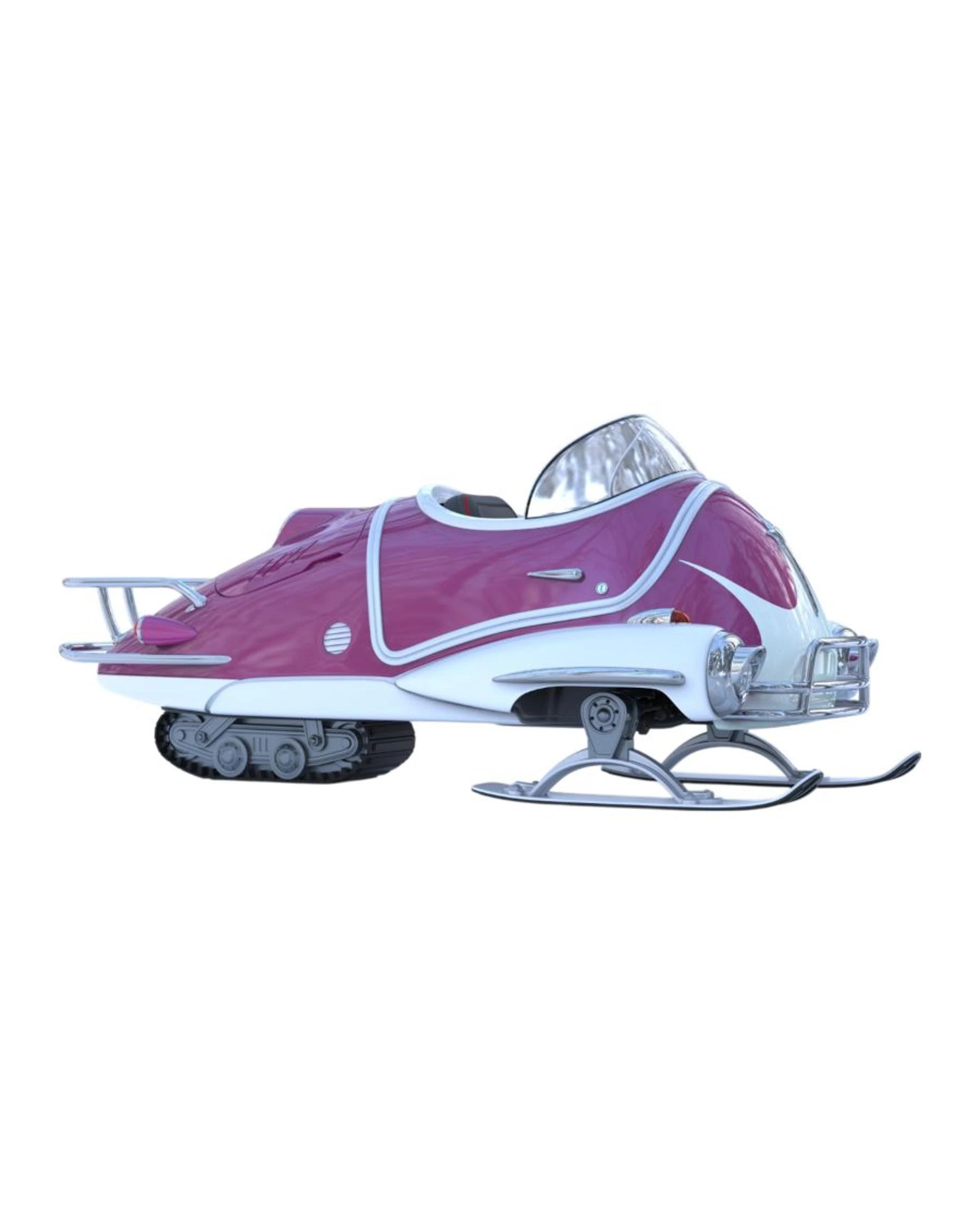 3 Fallout Hot Pink Snowtrack Fusion Flea 1:18 Scale Diecast Vehicle, 3 of 7