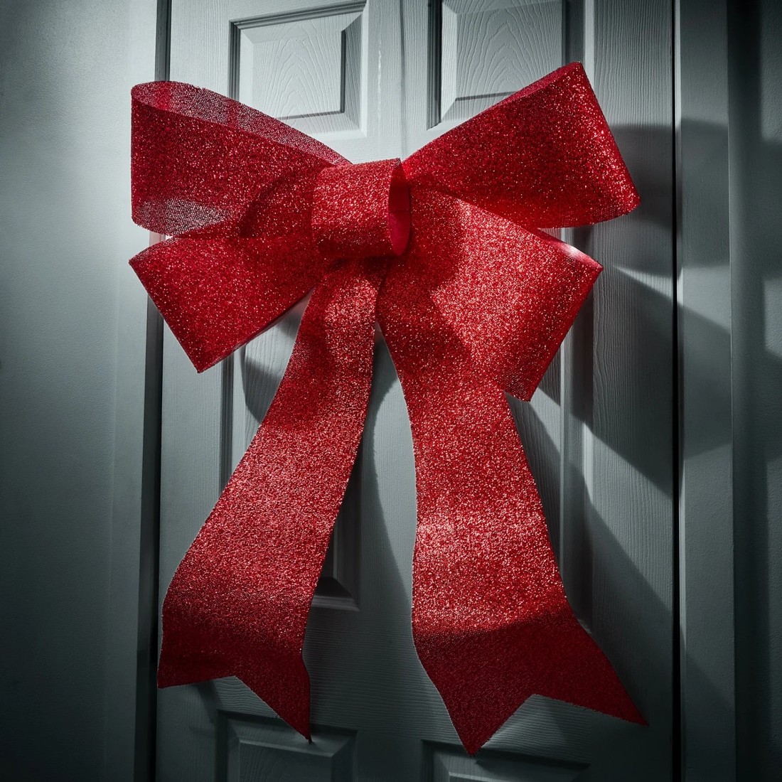 2 Battery Operated LED Light Up Door Bow, 2 of 9