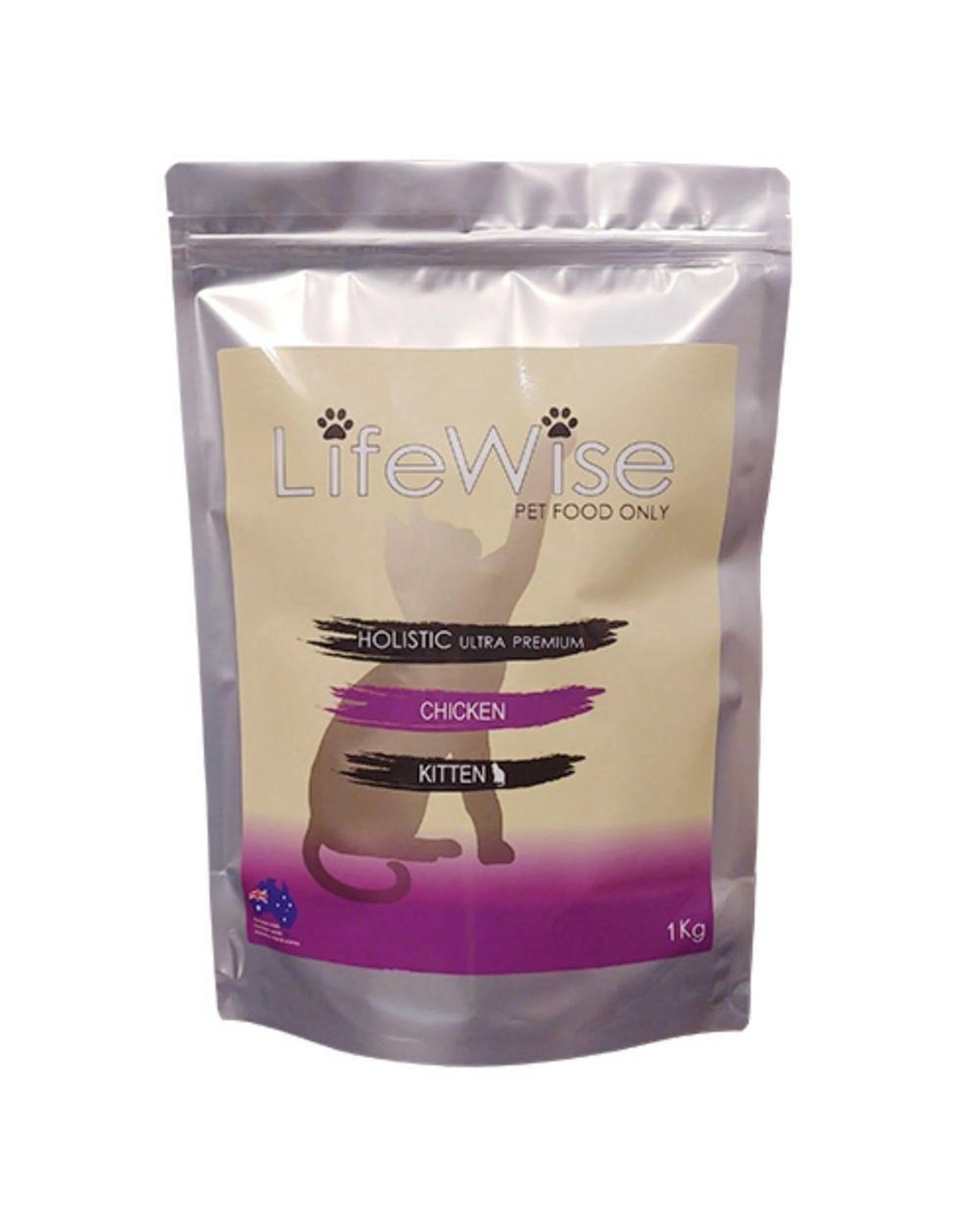 1 Lifewise Kitten Holistic Ultra Premium Dry Cat Food Chicken & Rice 1kg, 1 of 2