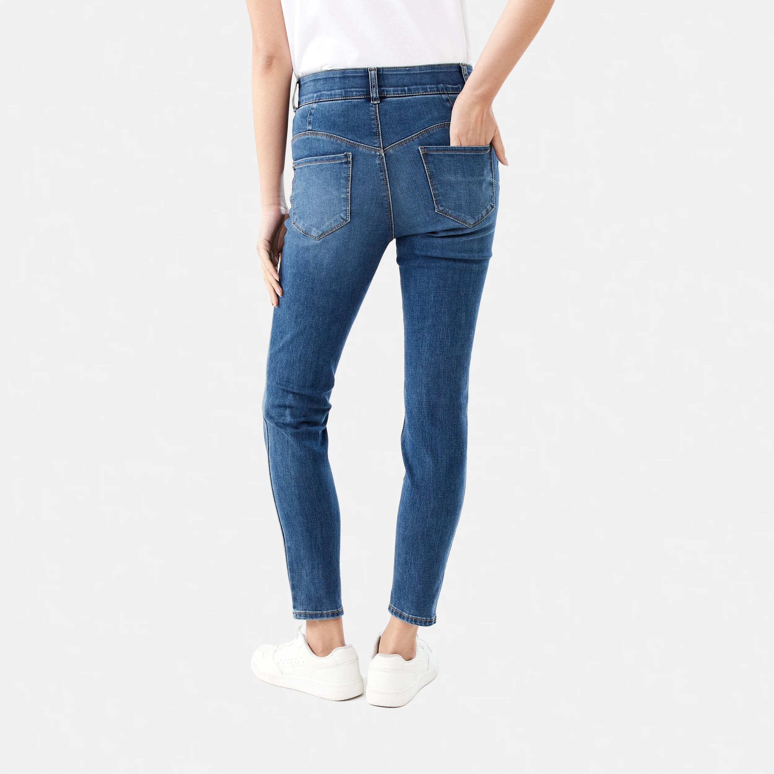 4 Shapewear Jeans MID WASH, 4 of 9