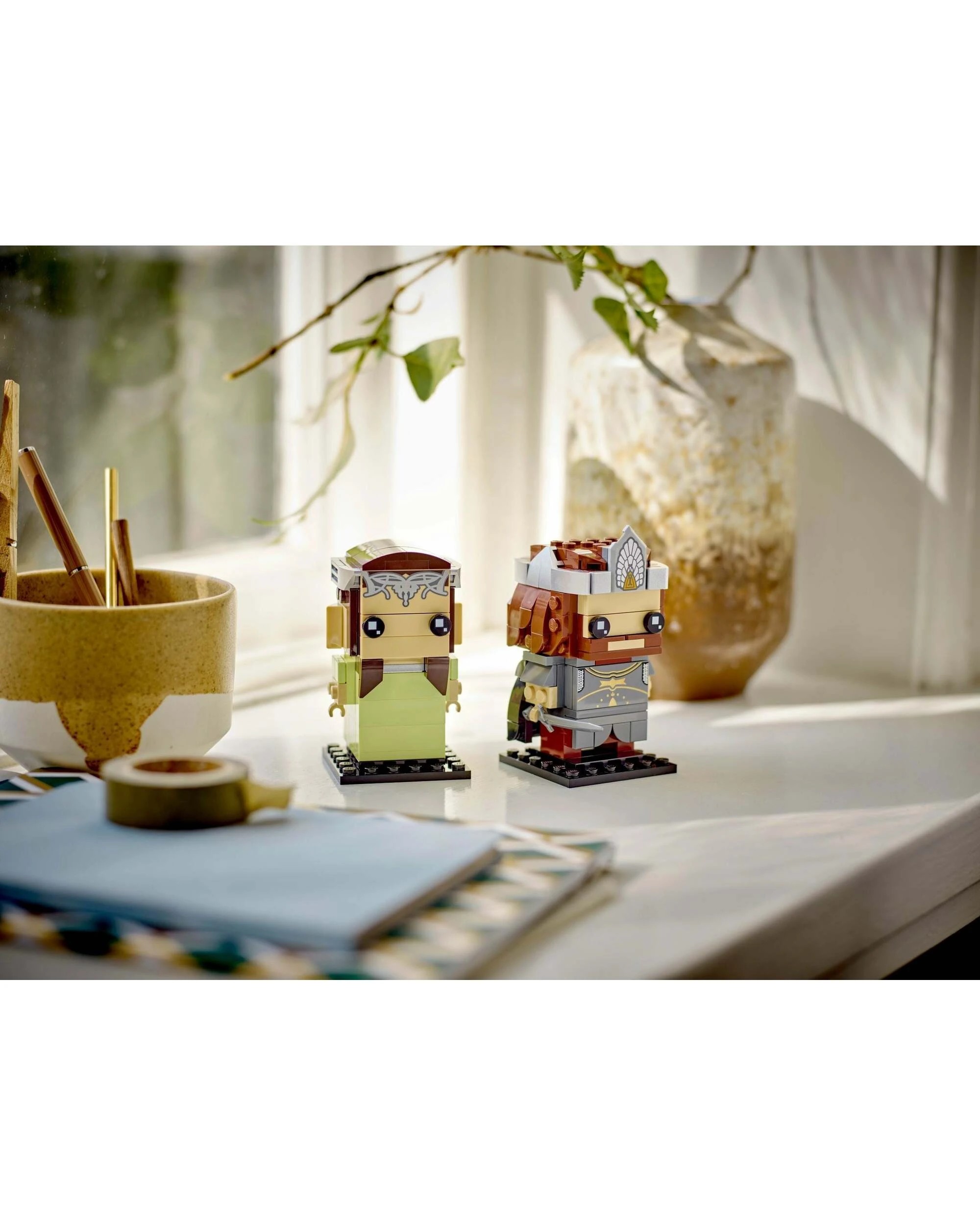4 LEGO 40632 Aragorn(TM) & Arwen(TM) Brickheadz   Lord of the Rings, 4 of 4
