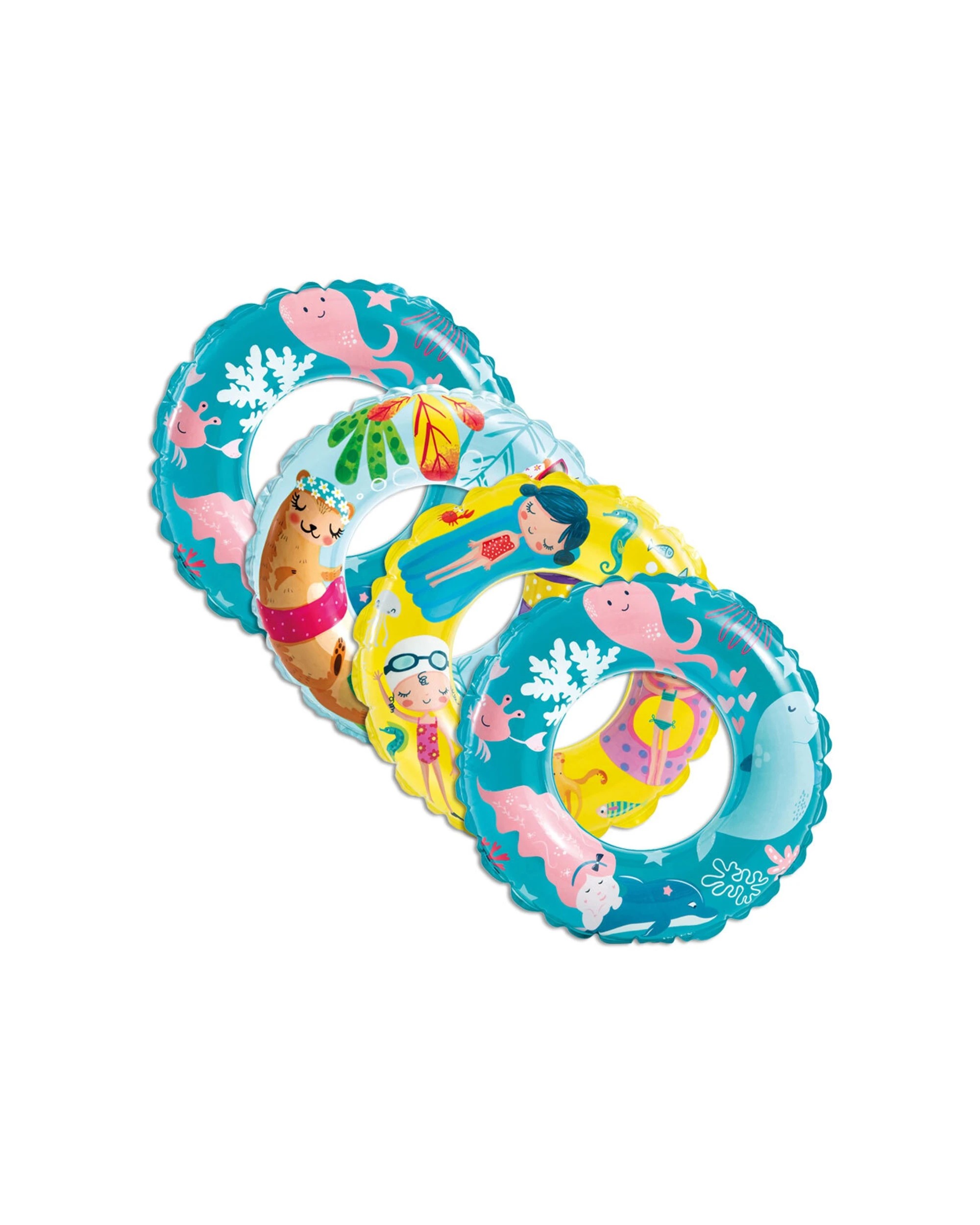 1 Intex 4x Rings Inflatable Vinyl Pool Toy - Assorted, 1 of 9