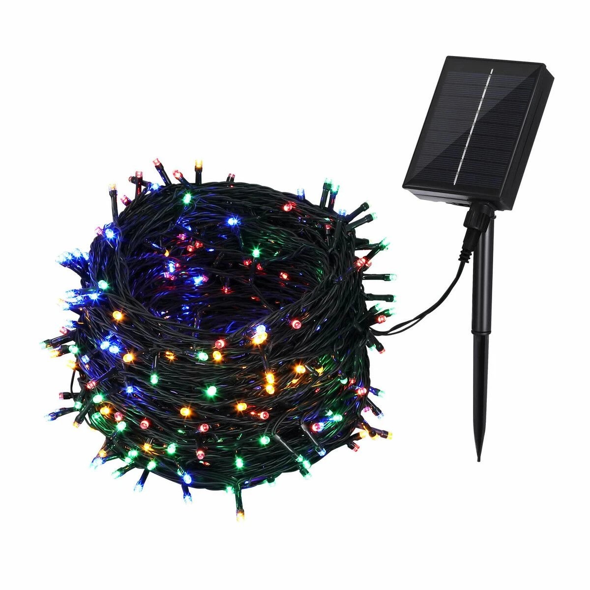 1 AUSWAY Solar Fairy String Light LED Xmas Falling Twinkle Tree Decoration, 1 of 5