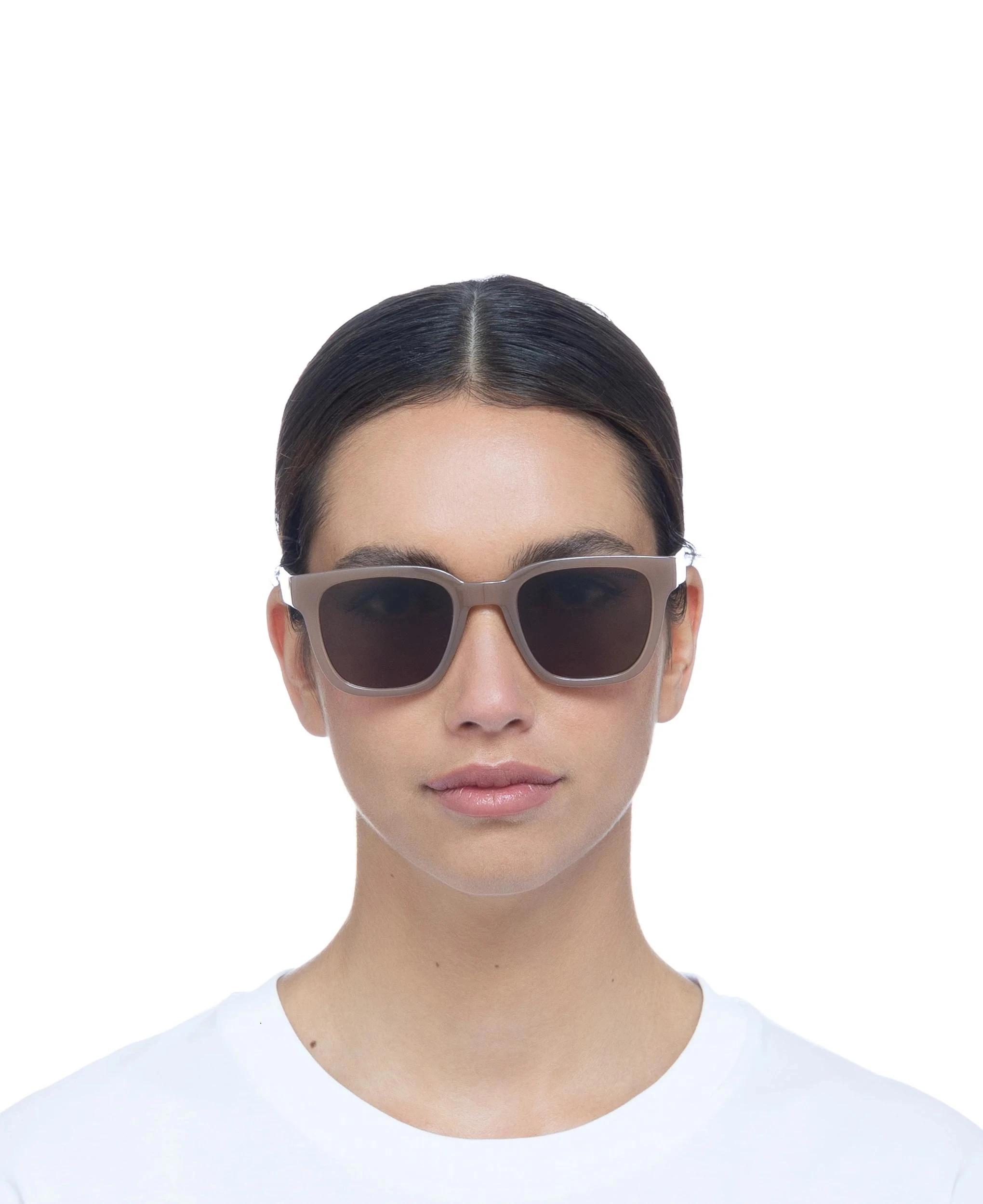 6 SOLARIZED® Womens Modern Classic Sunglasses - Mink BROWN, 6 of 6