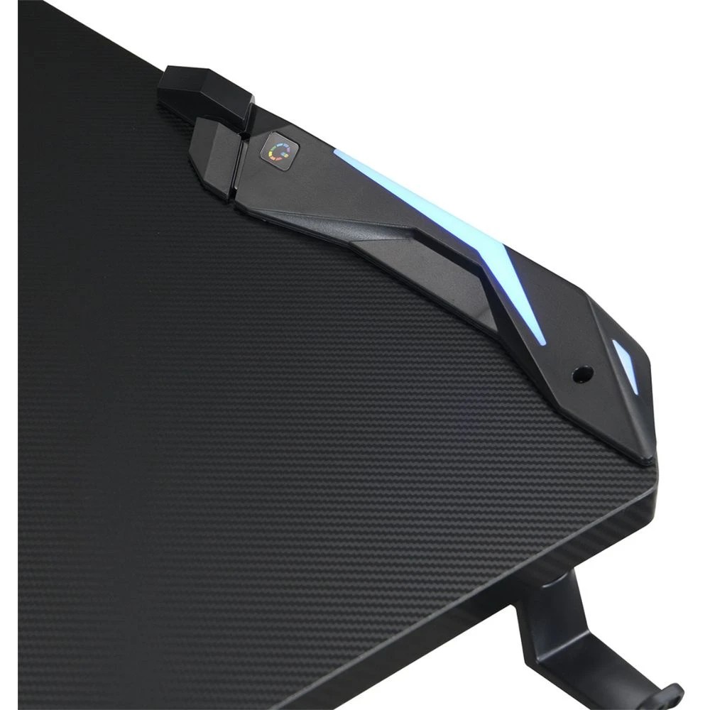 6 Typhoon Viper Gaming Desk 1500mm Grey, 6 of 10