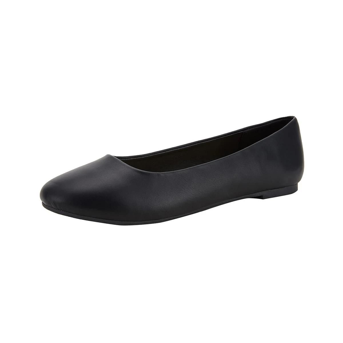2 Round Toe Flats BLACK, 2 of 5