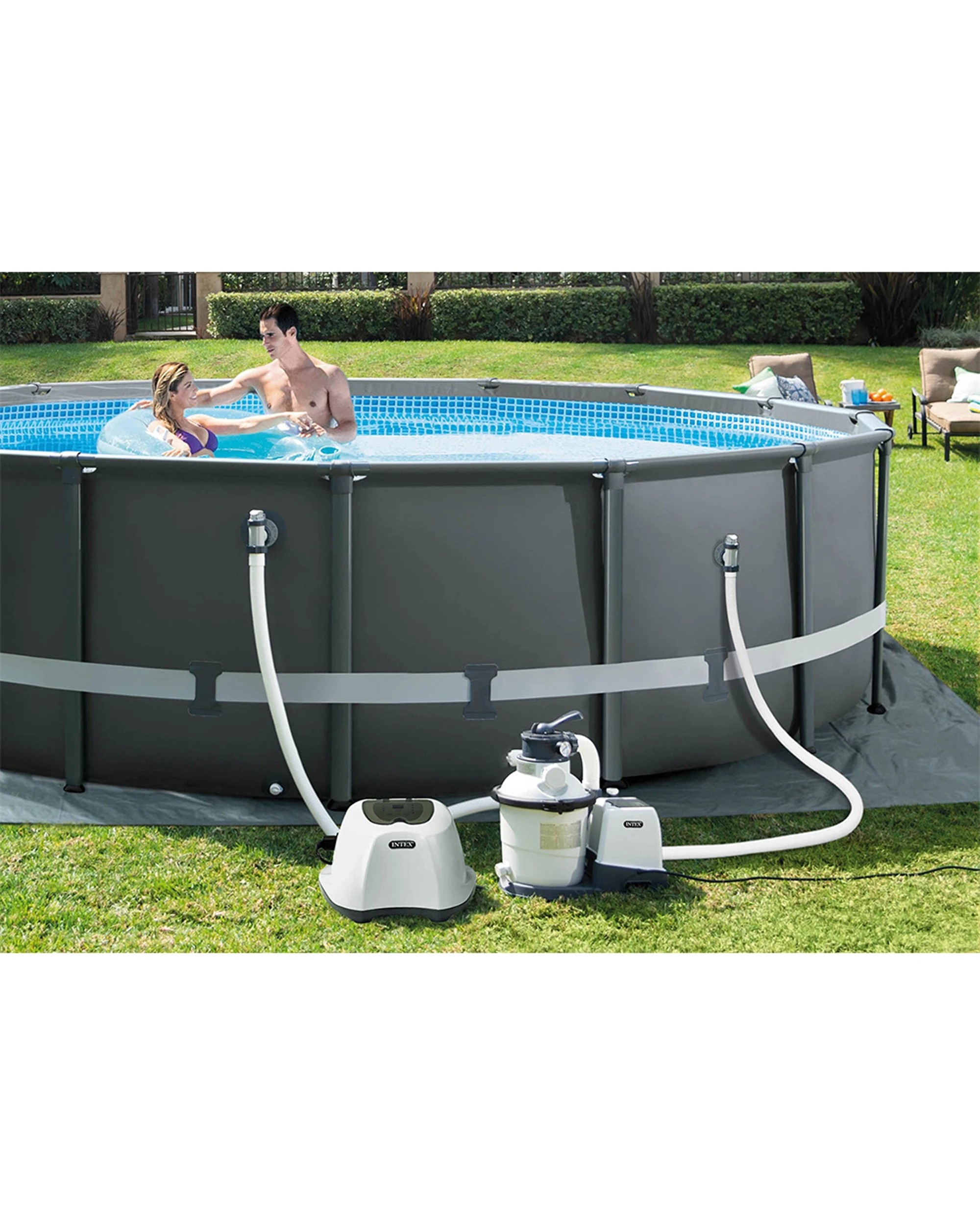 3 Intex Krystal Saltwater System For Above Ground Pool - Multi, 3 of 3