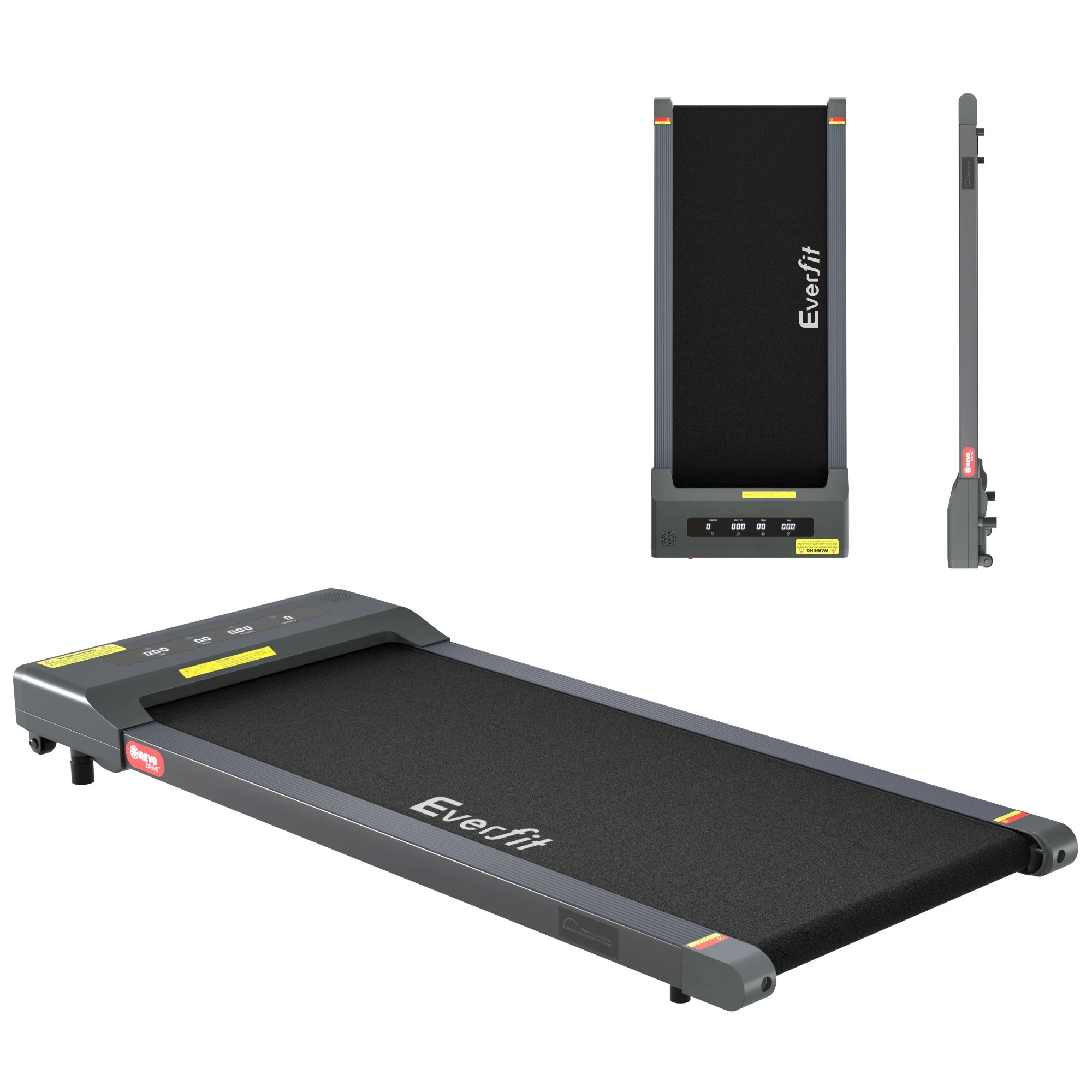 10 Everfit 2 in 1 Treadmill Electric Walking Pad Under Desk Home Gym Fitness 400mm - Grey, 10 of 10