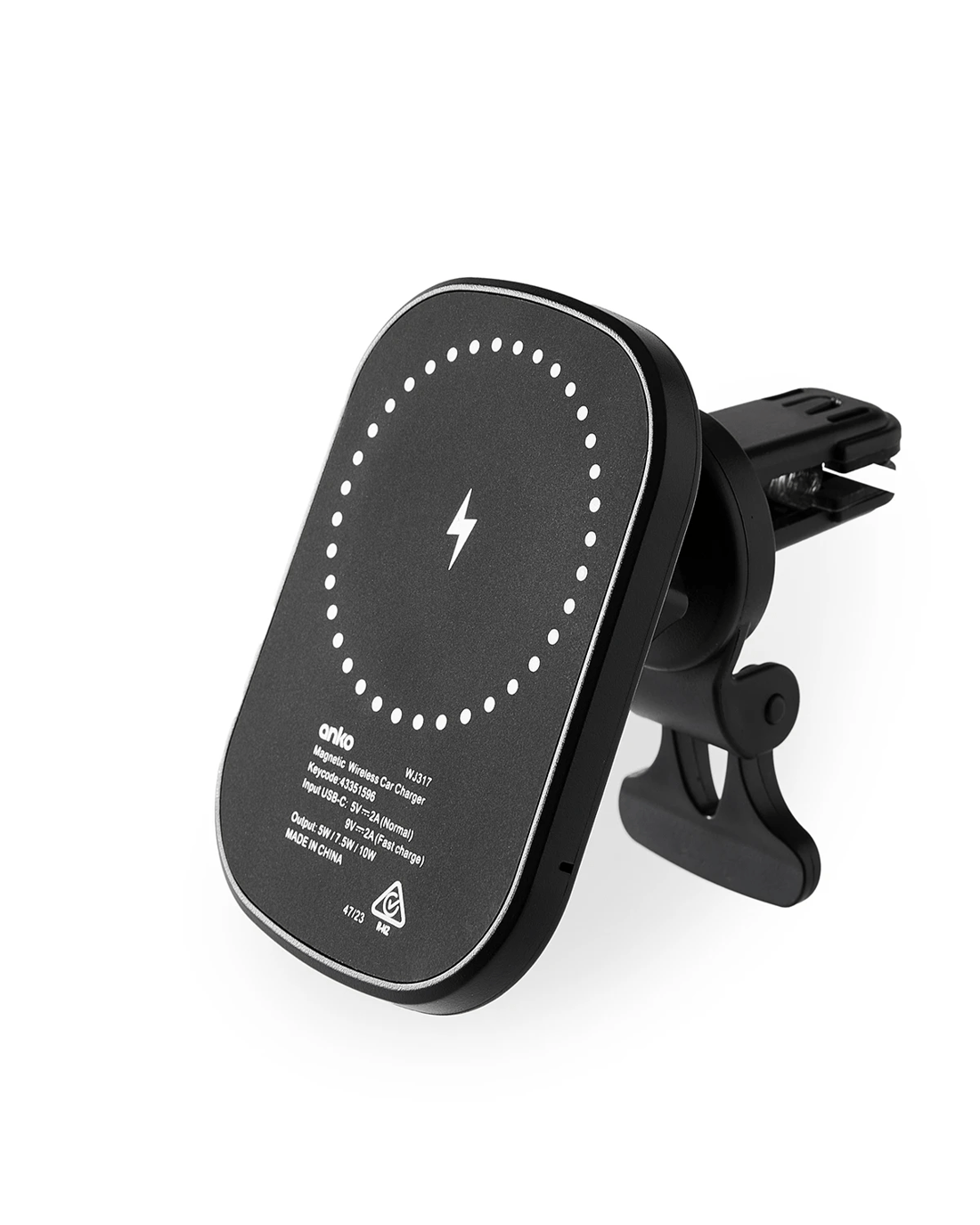 6 Magnetic Car Charger - Black, 6 of 8