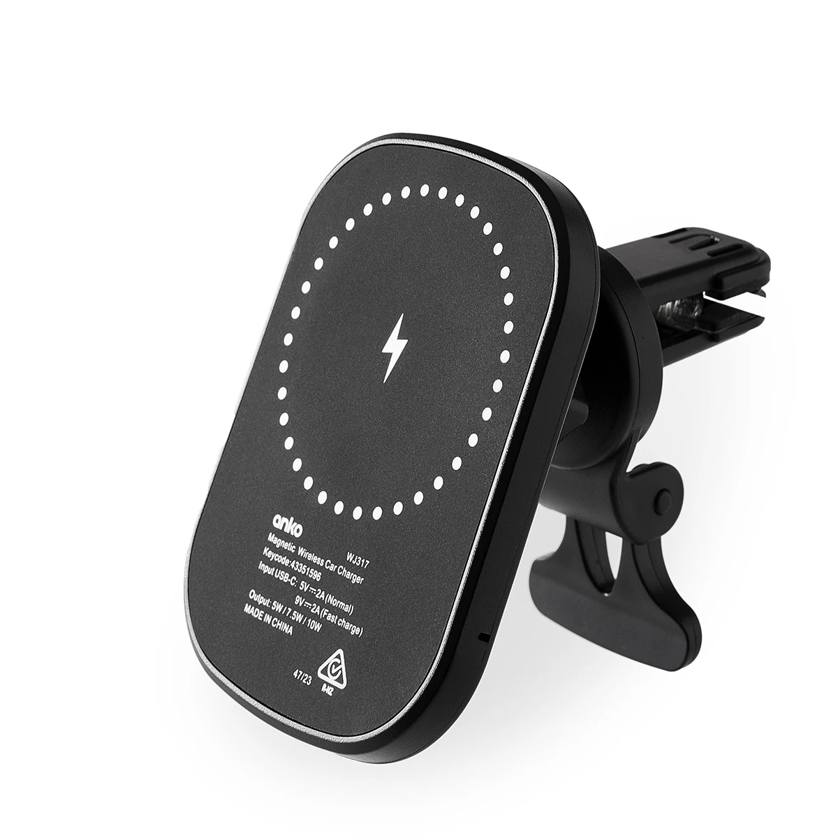 6 Magnetic Car Charger - Black, 6 of 8