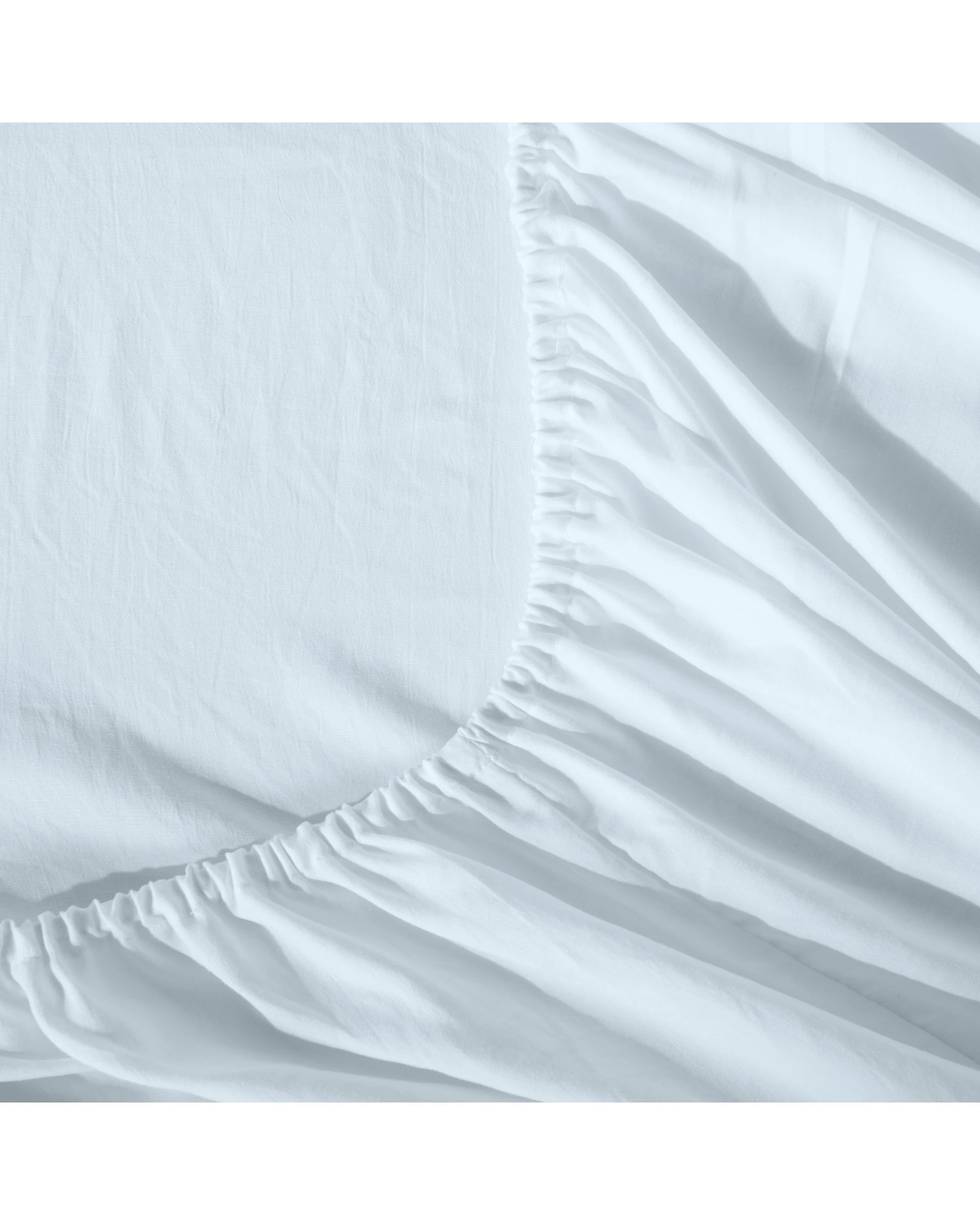 7 Dreamaker Superfine Washed Microfibre Combo Fitted Sheet Set - King Bed - Ice Blue, 7 of 8