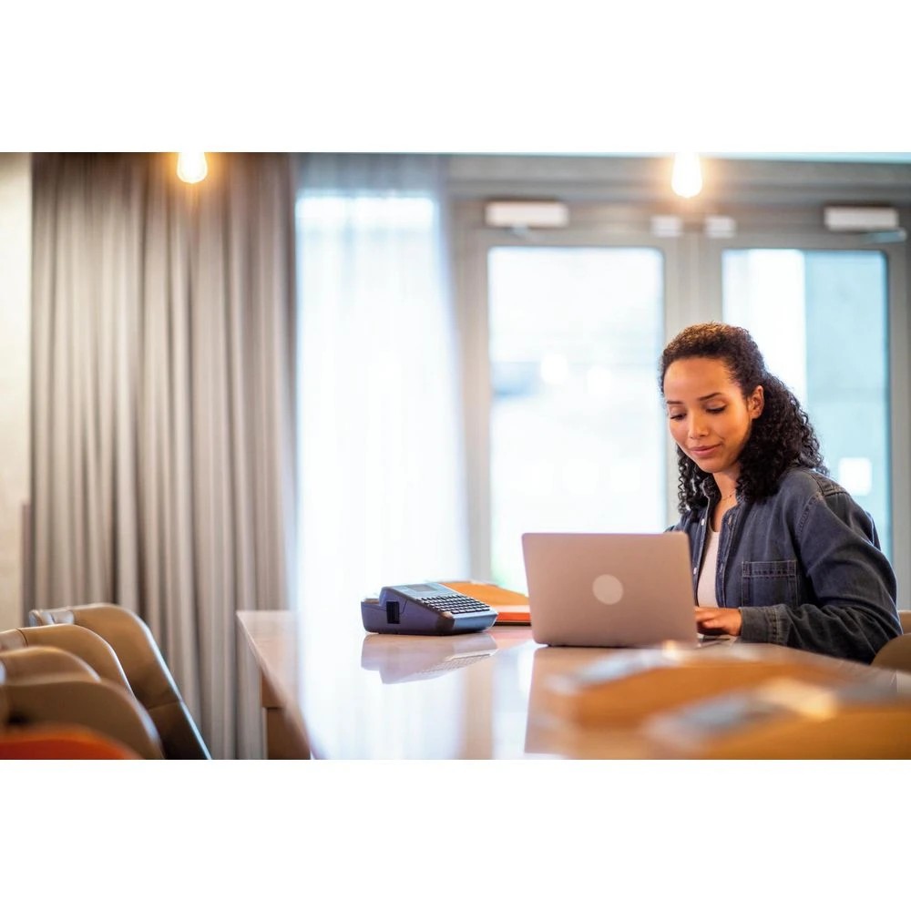 7 Brother PTD610BT Desktop Label Printer  Black, 7 of 10