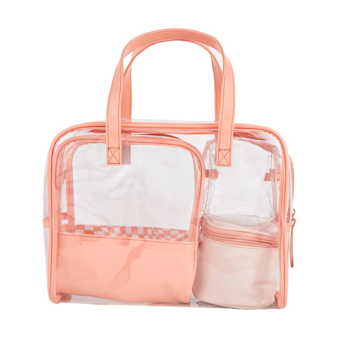 1 OXX Cosmetics 4 Piece Makeup Bag - Orange, 1 of 6