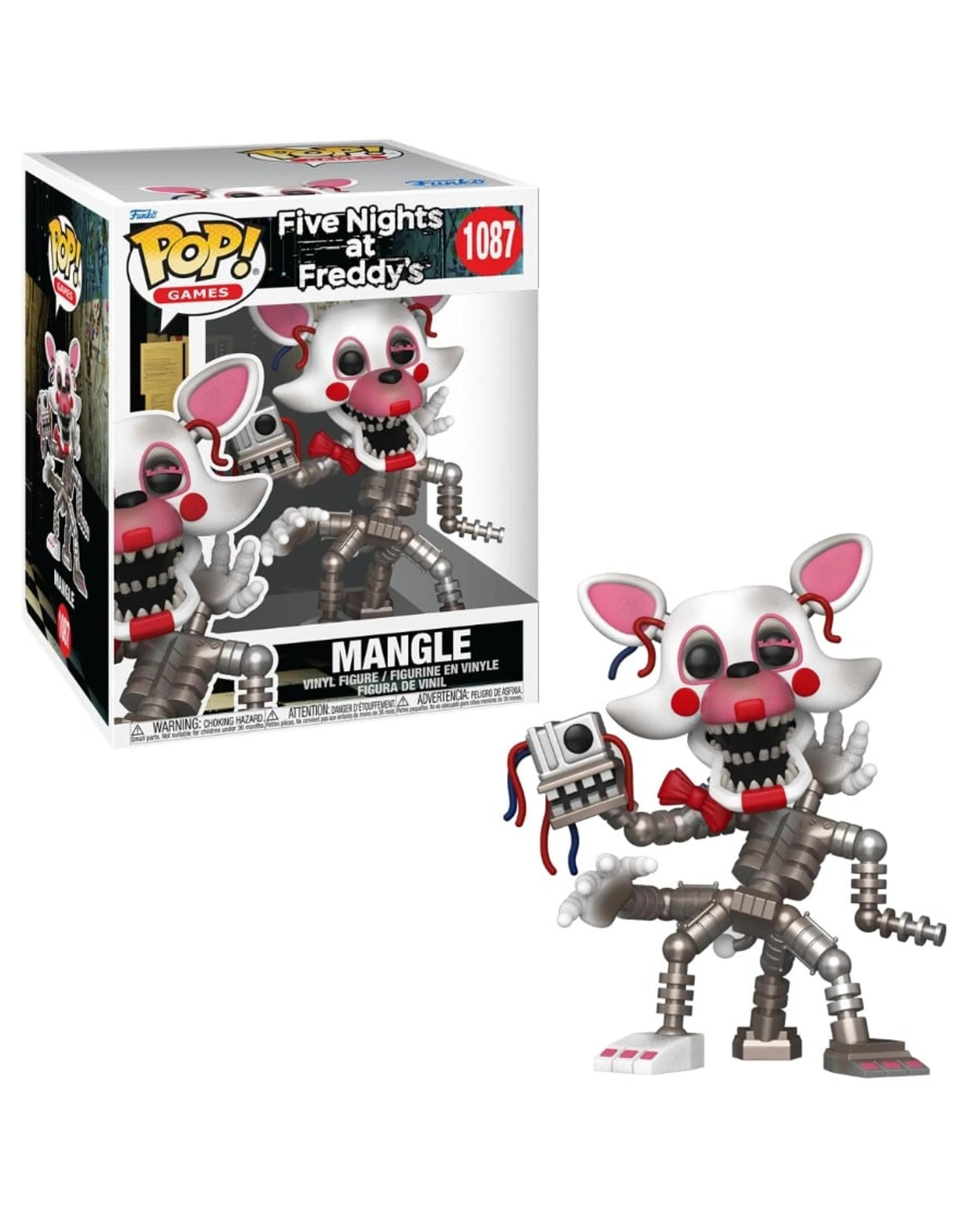 1 Five Nights at Freddy's Mangle 6 inch Funko POP! Vinyl, 1 of 2