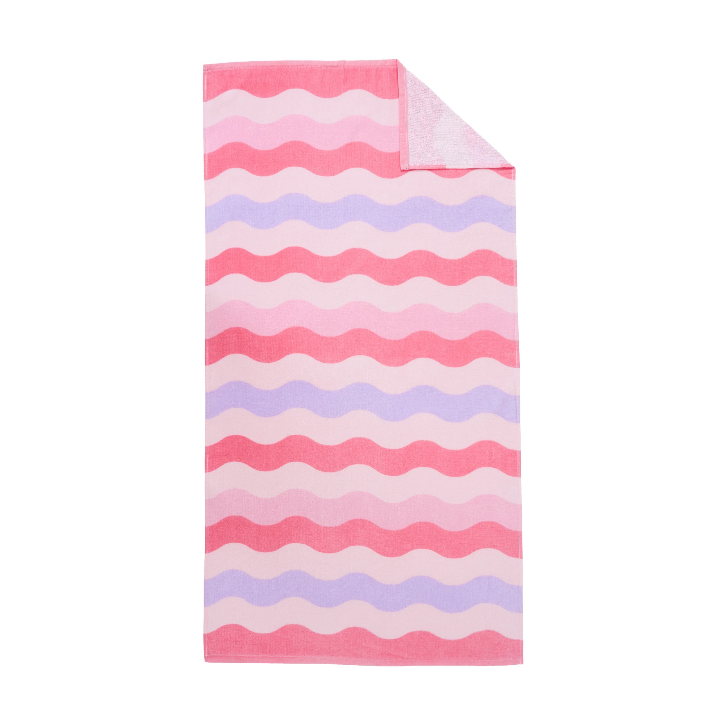 4 Australian Cotton Beach Towel - Wave, 4 of 6