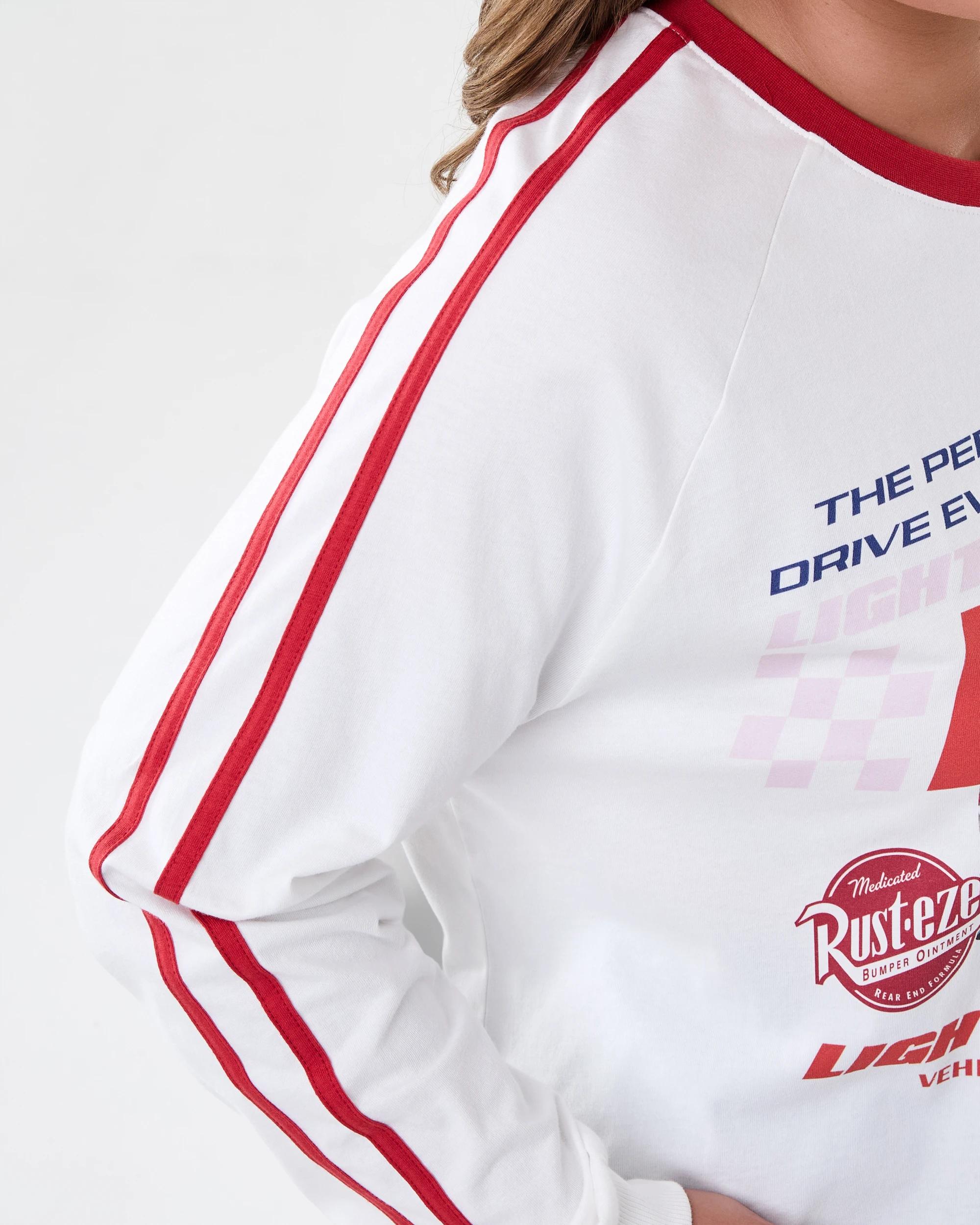 7 Cars License Long Sleeve Oversized T-shirt Carsls, 7 of 7