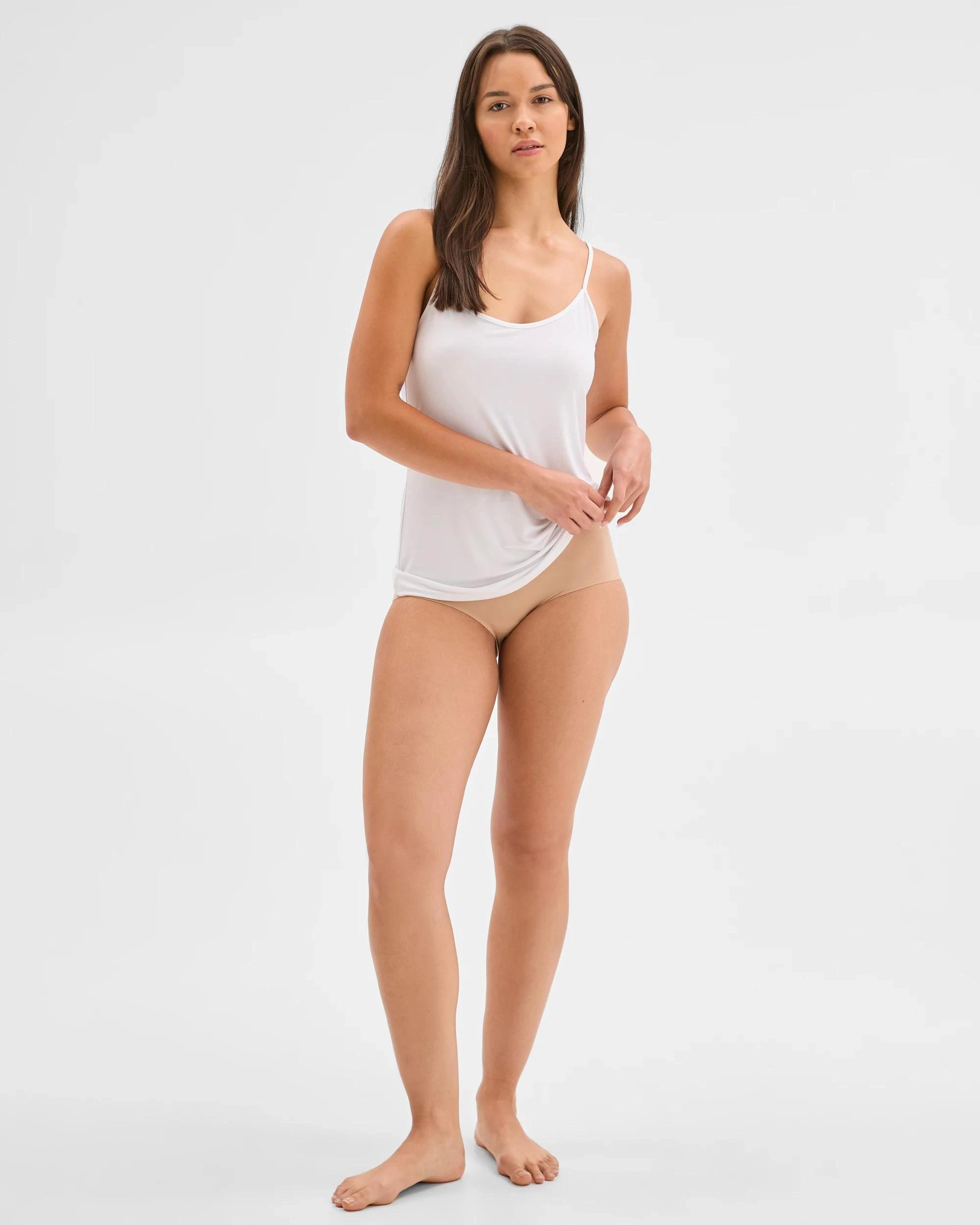 6 Target Microfibre Reversible Cami WHITE, 6 of 8