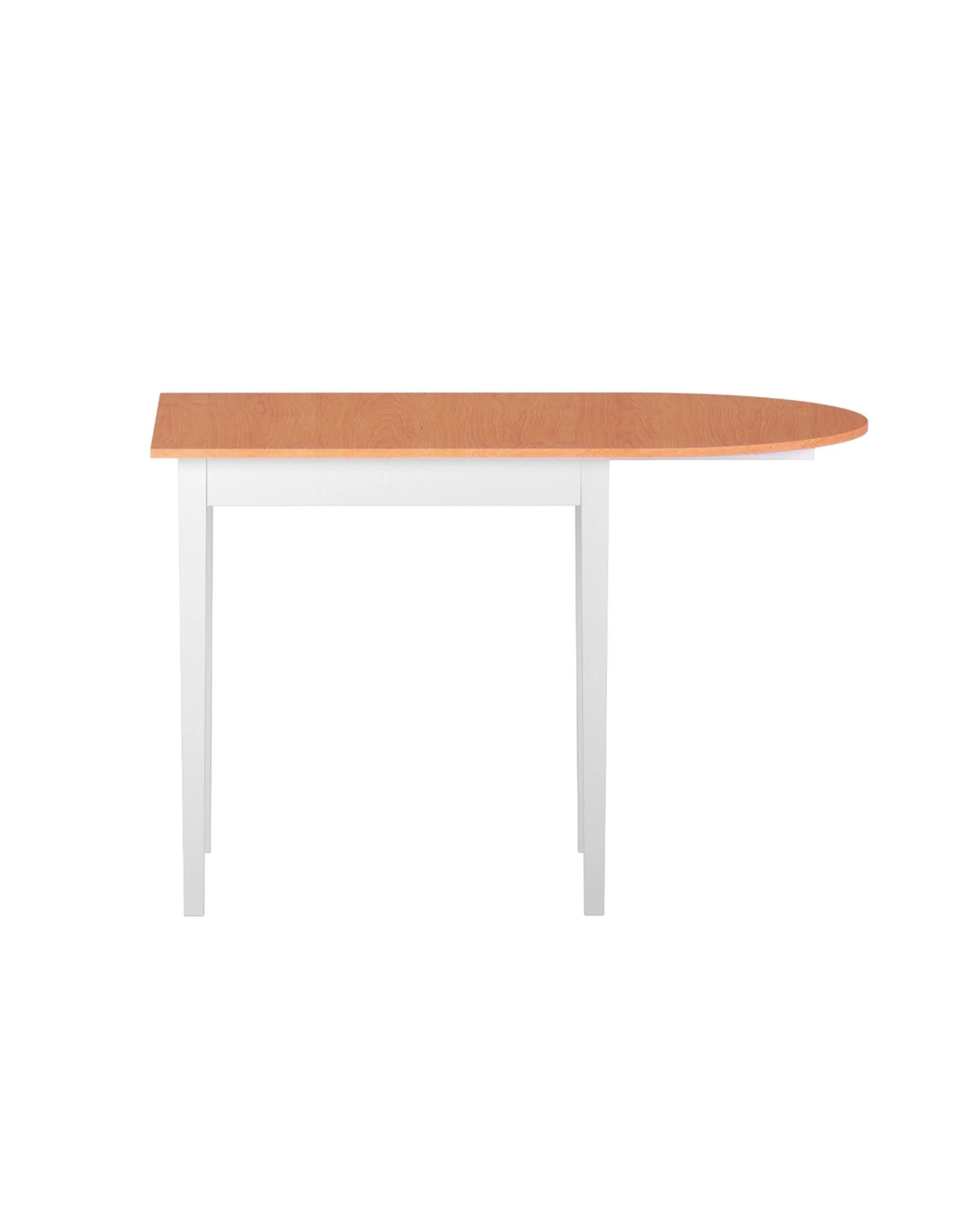 2 1.1m Artiss Dining Table Extendable
 - Brown, 2 of 2