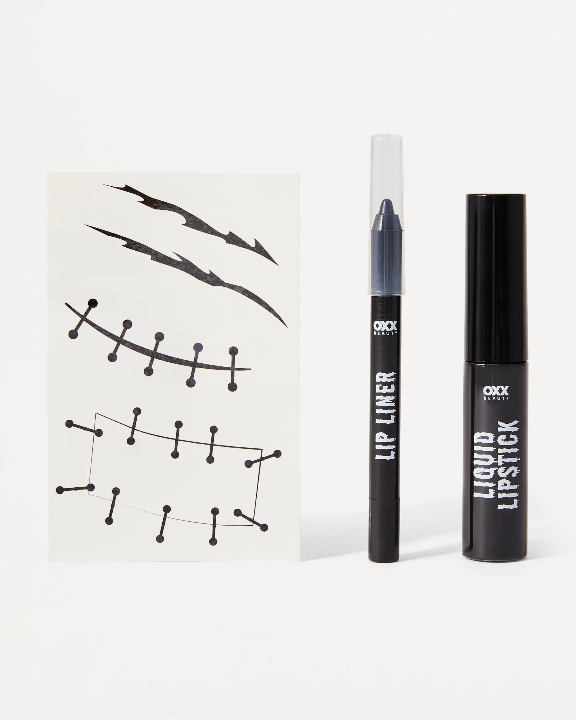 2 OXX Beauty 6 Piece Halloween Zombie Lip Kit, 2 of 7