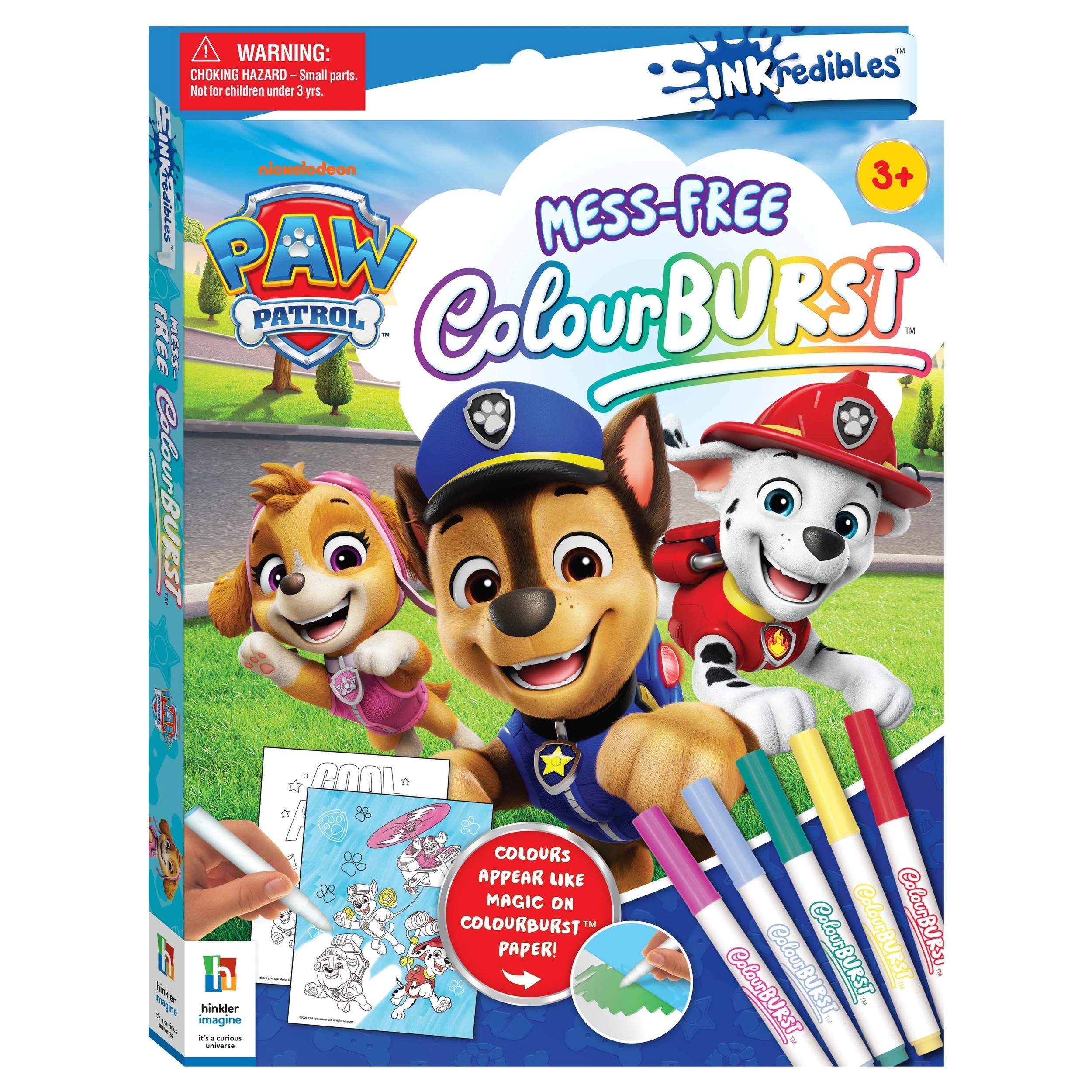1 INKredibles Mess-Free Colour Burst PAW Patrol​ - Book, 1 of 6