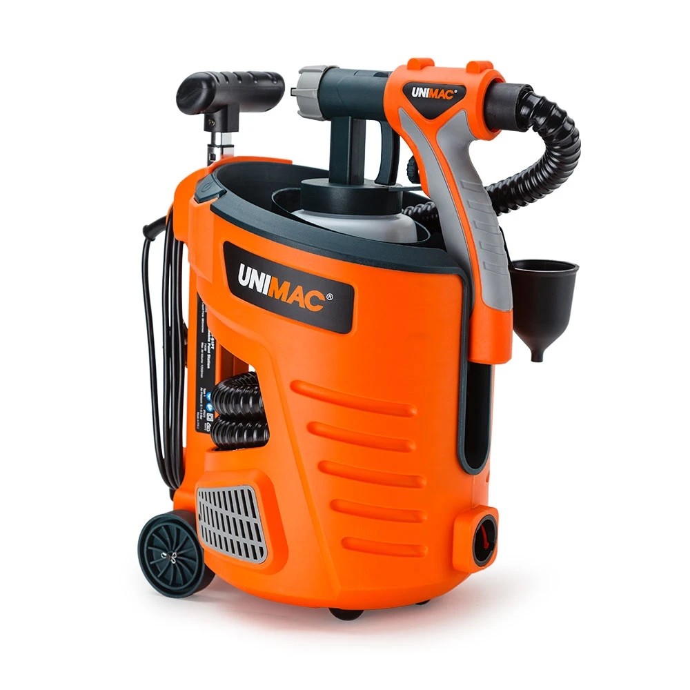 1 Unimac 740W HVLP Electric Paint Sprayer Gun - DIY Spray Station Tool, 1 of 1