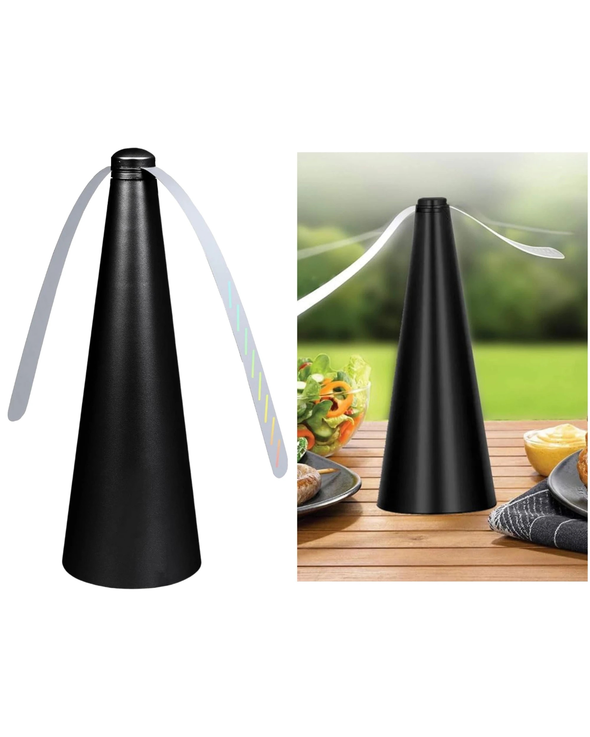 1 Durmaz Fly & Insect Battery Operated Repeller - Black, 1 of 4