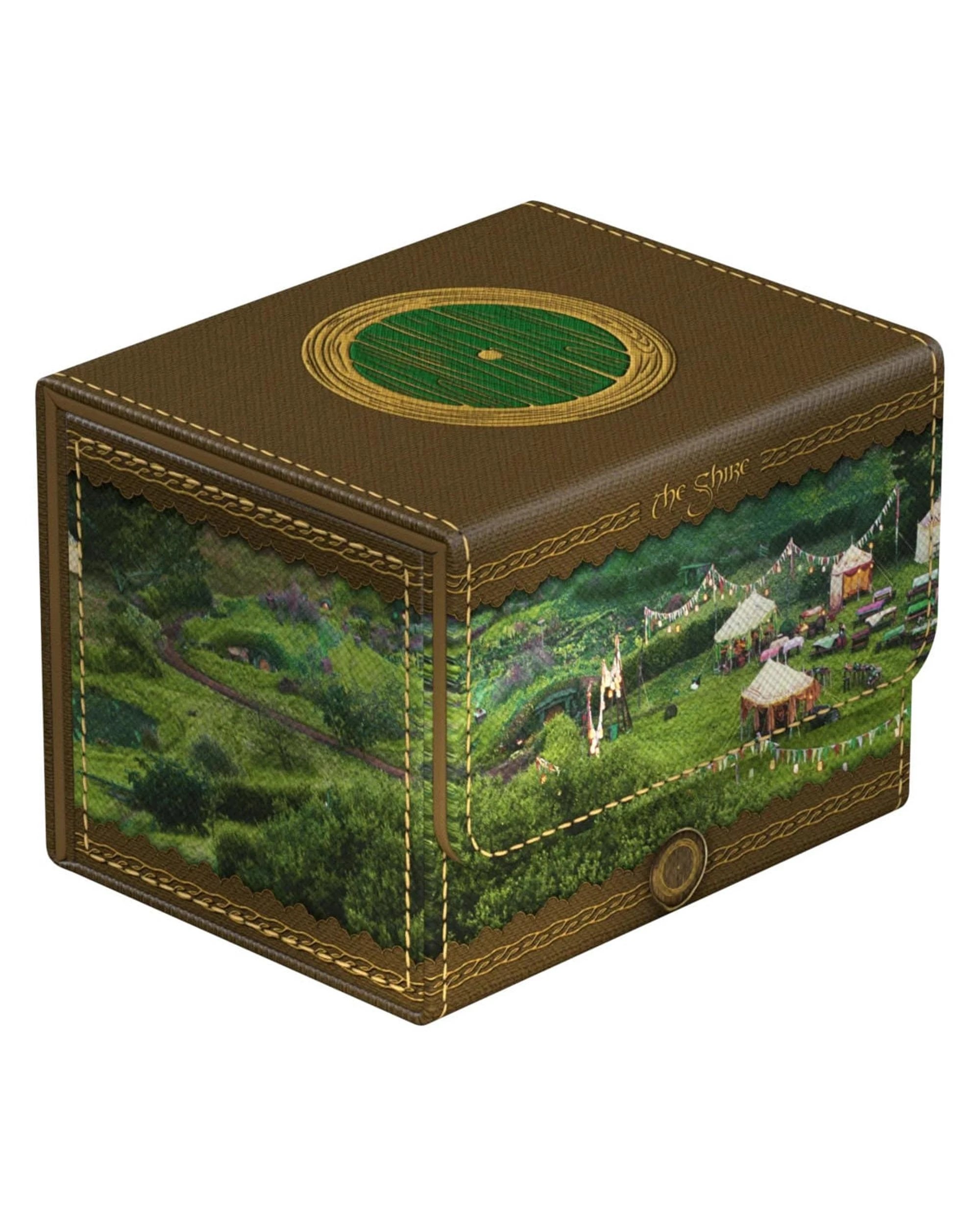 1 Ultimate Guard The Lord of the Rings Places of Middle-Earth Xenoskin Sidewinder 100+ The Shire Deck Box - Multi, 1 of 10