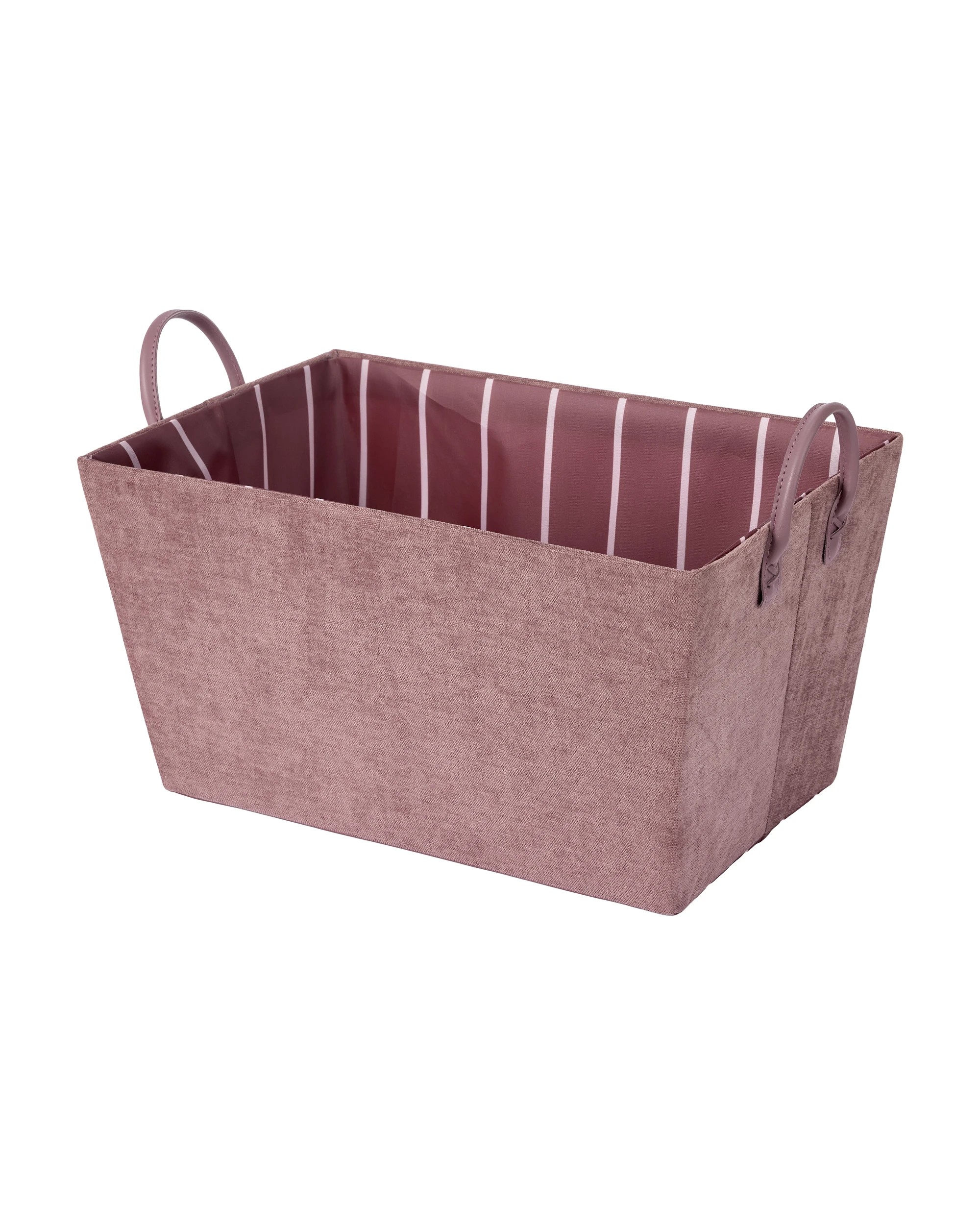 1 Tapered Chenille Basket - Burgundy, 1 of 5