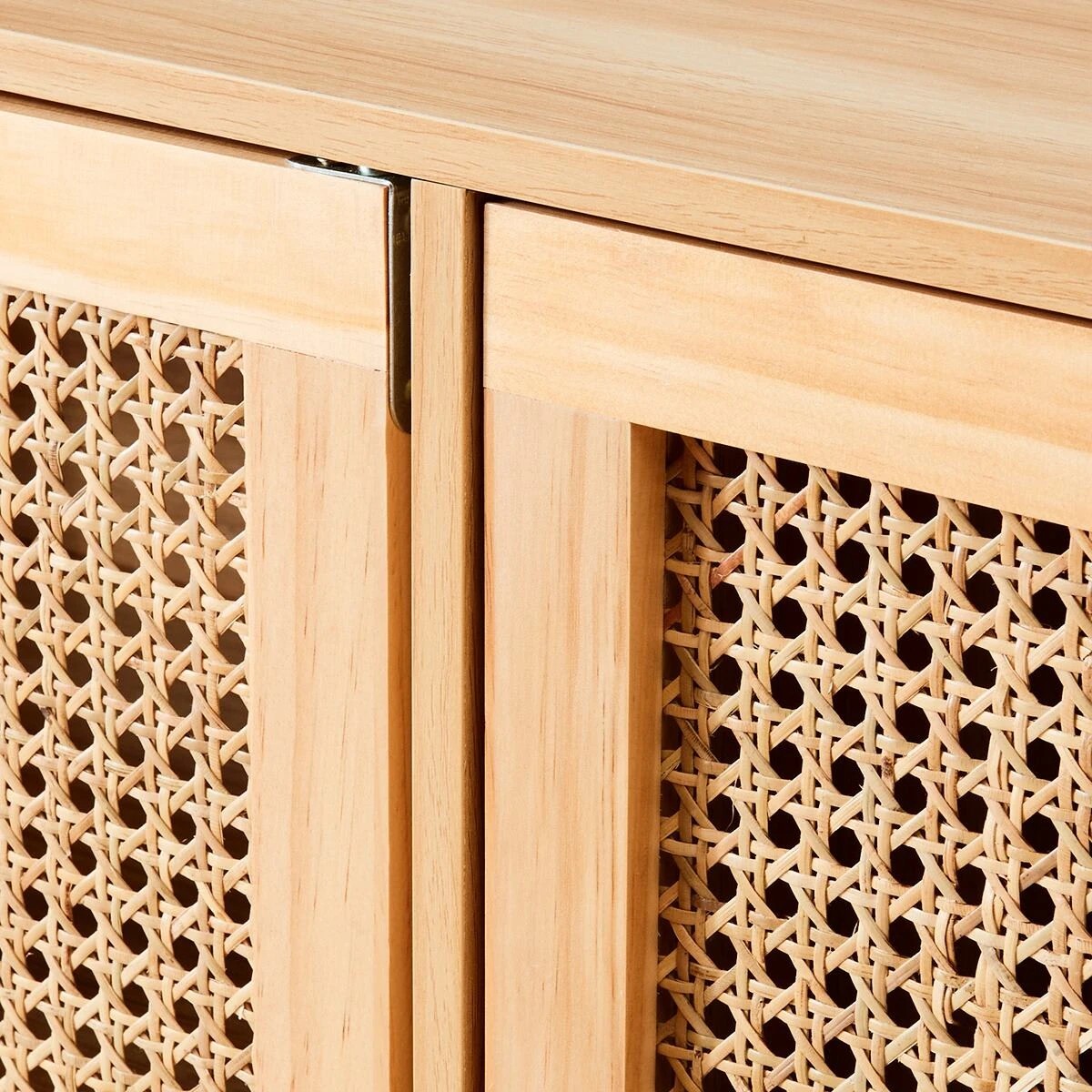 6 Rattan Sideboard with Adjustable Shelves, 6 of 10