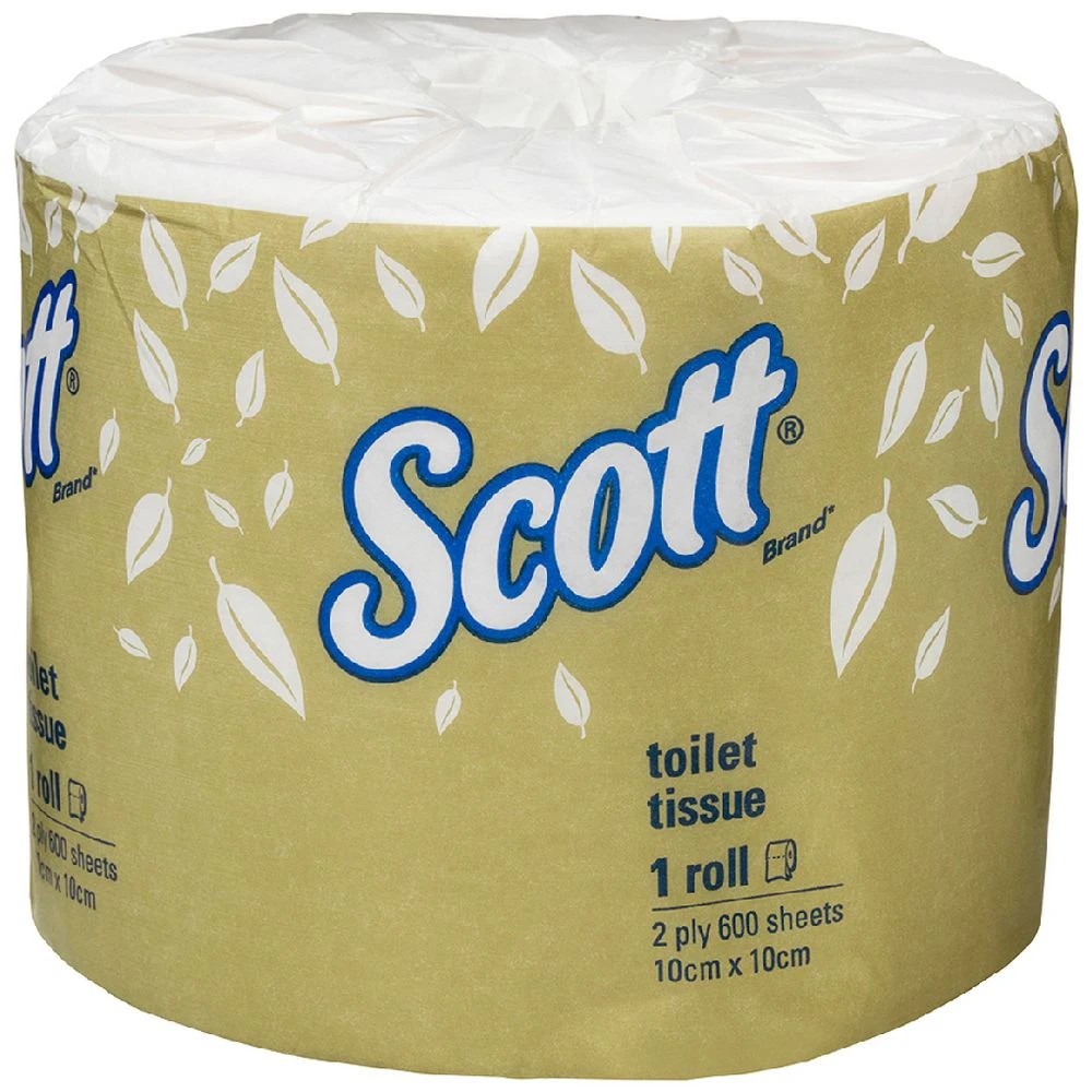 2 Scott Toilet Tissue 600 Sheet 24 Pack, 2 of 4