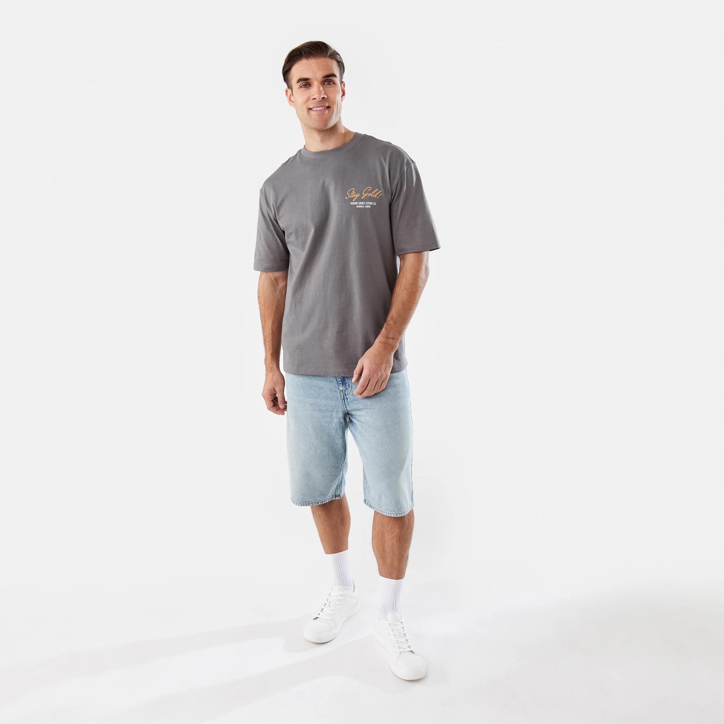 2 Oversized Graphic T-shirt Gry Citrus, 2 of 7