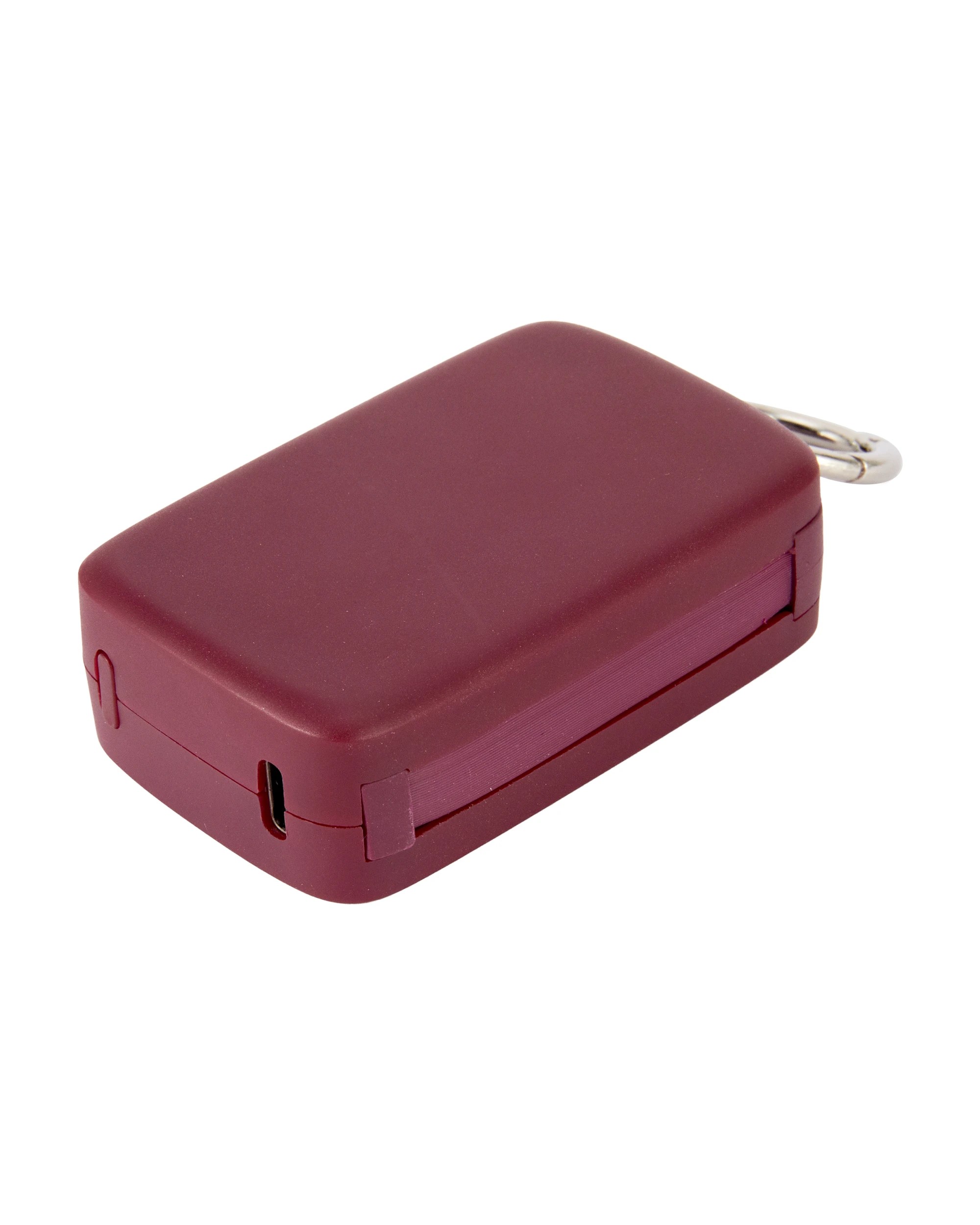 4 5000mAh Keychain Powerbank - Plum, 4 of 9