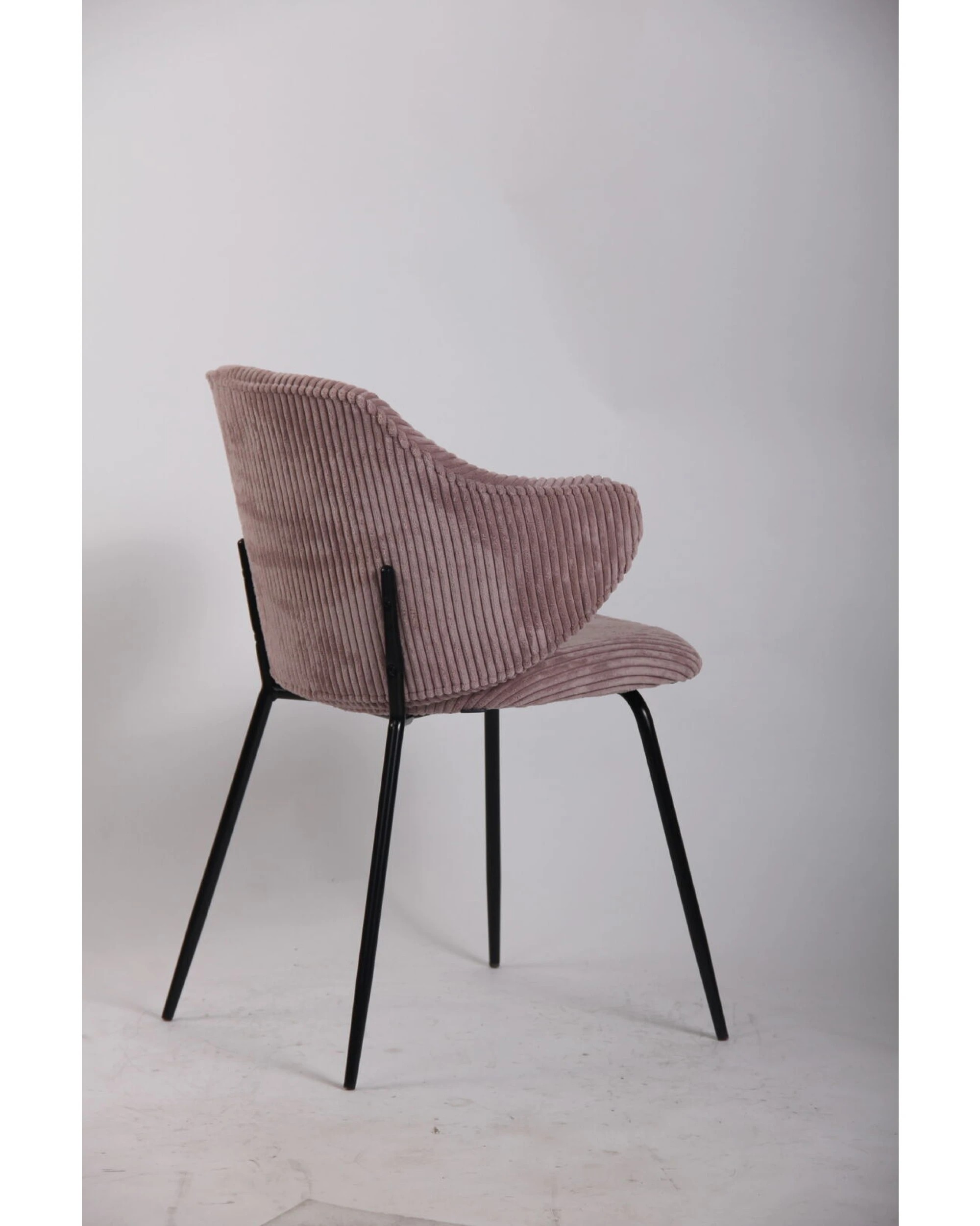 4 BR Home Set of 2 Dining Chairs with Corduroy Fabric, 4 of 7