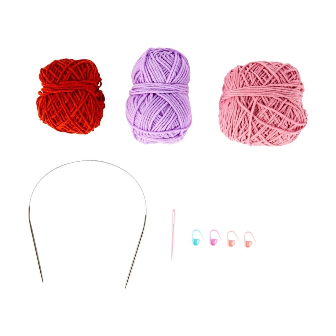 2 DIY Knitting Beanie Kit, 2 of 3