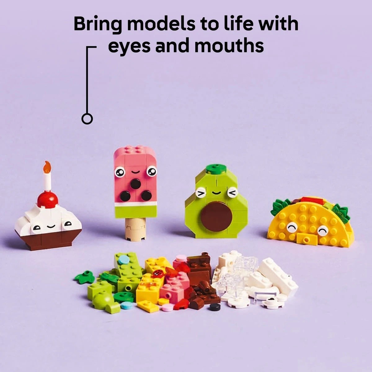 9 LEGO Classic Creative Food Friends 11039, 9 of 10