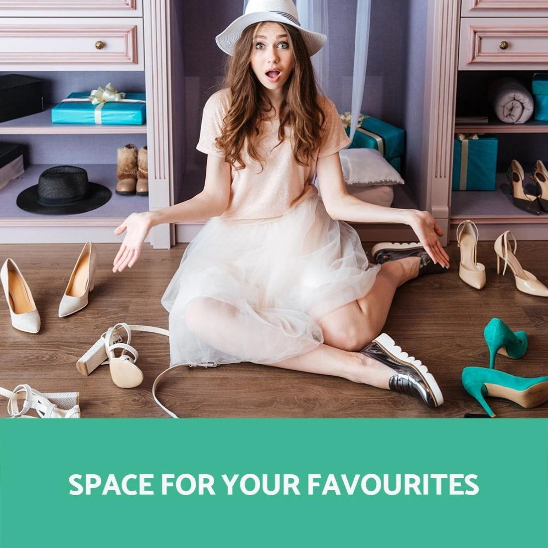 5 Artiss Shoe Rack Cabinet 21 Pairs Adjustable Shelves - White, 5 of 10