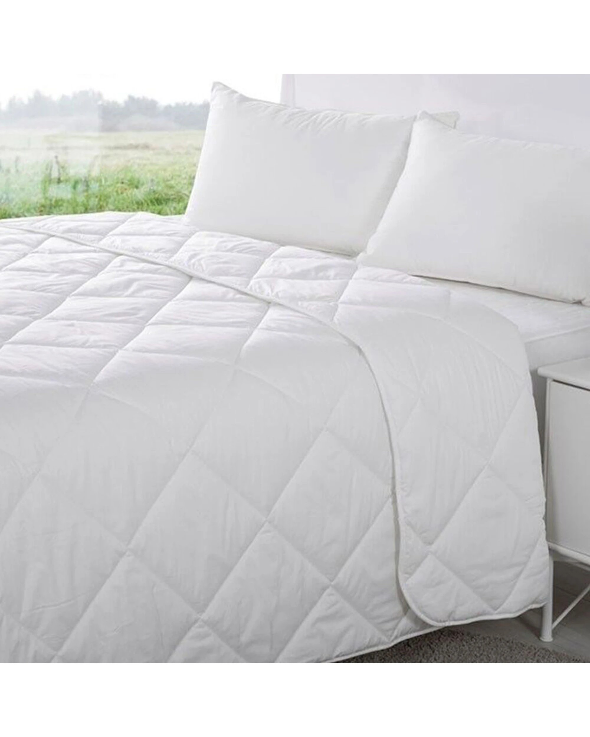 3 Jason Commercial J-Dream Quilts Winter Weight 210x210cm - White, 3 of 3