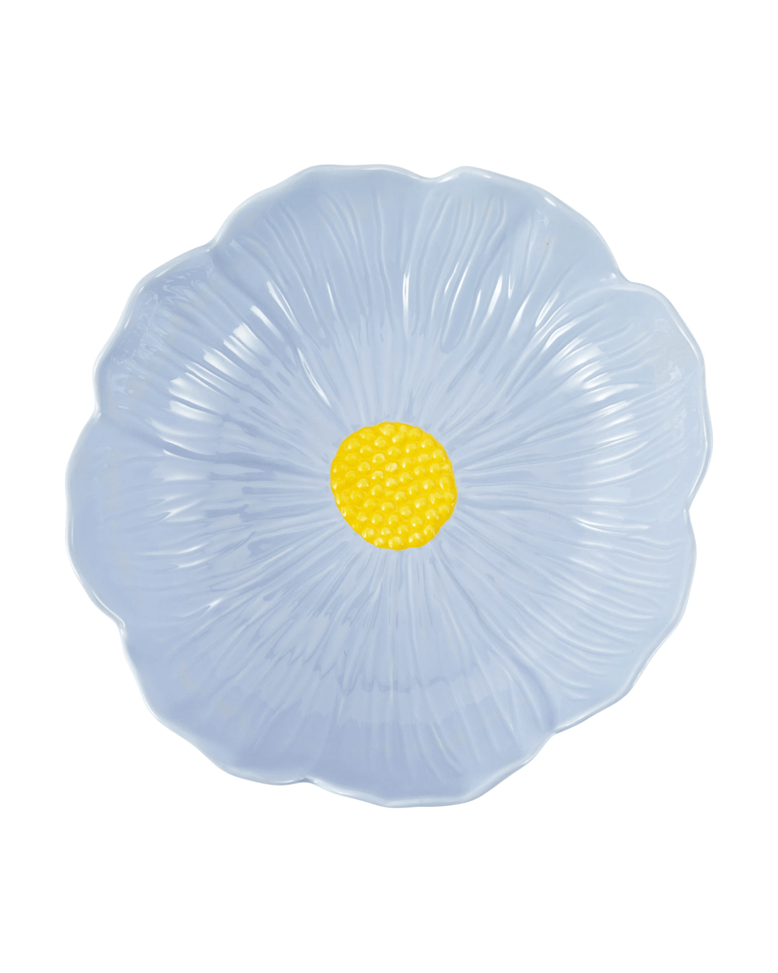 3 Blue Large Floral Bowl, 3 of 4