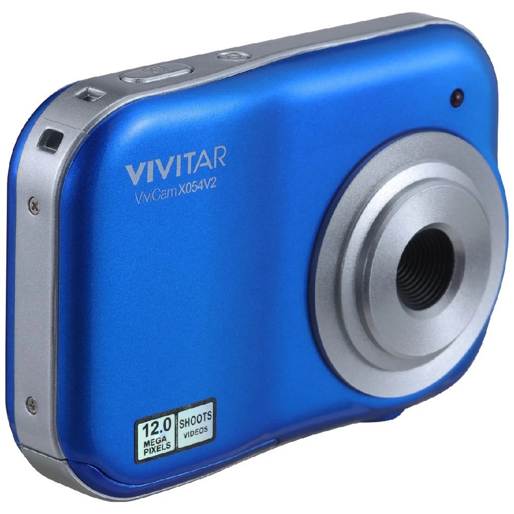 3 Vivitar VX054v2 12.1MP Digital Camera Blue, 3 of 8