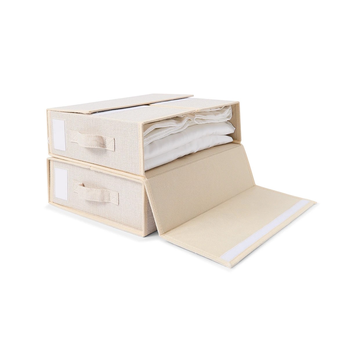 10 8 Pack Linen Look Bed Linen Boxes, 10 of 10