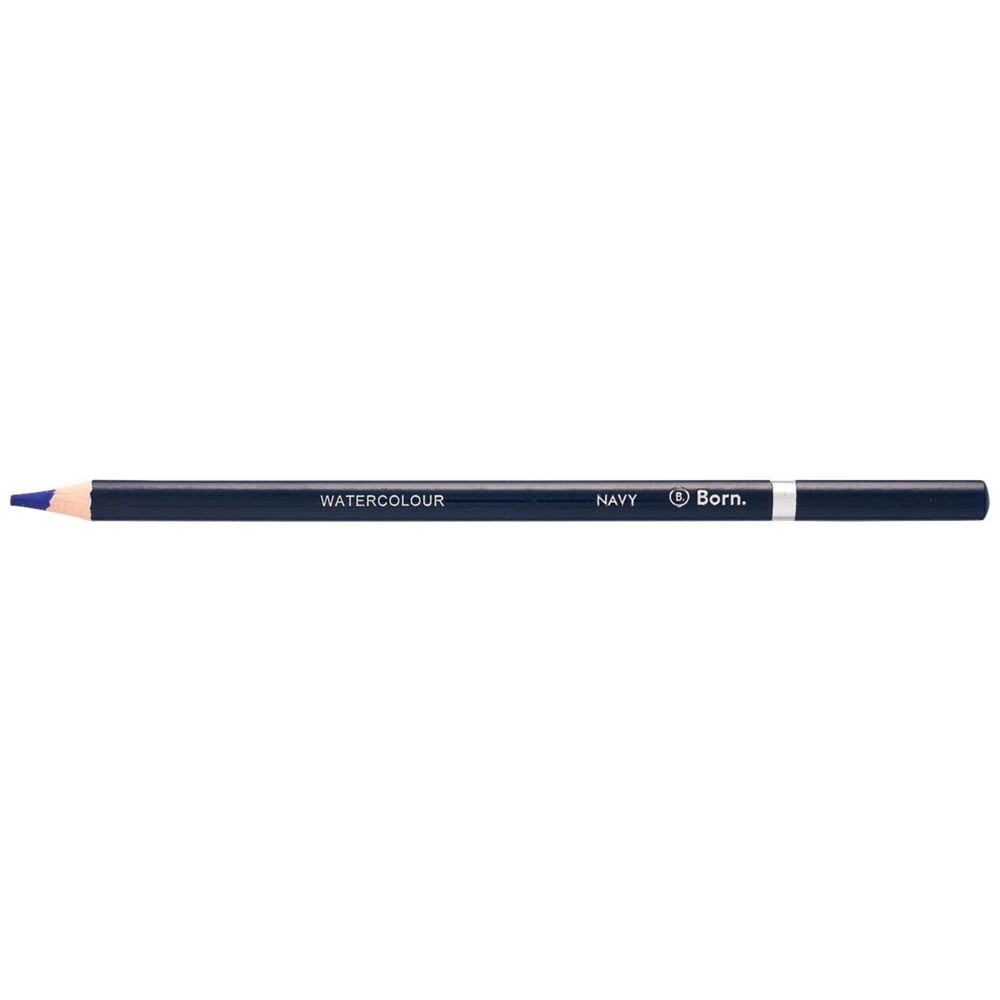 1 Born Premium Watercolour Pencil Navy, 1 of 3