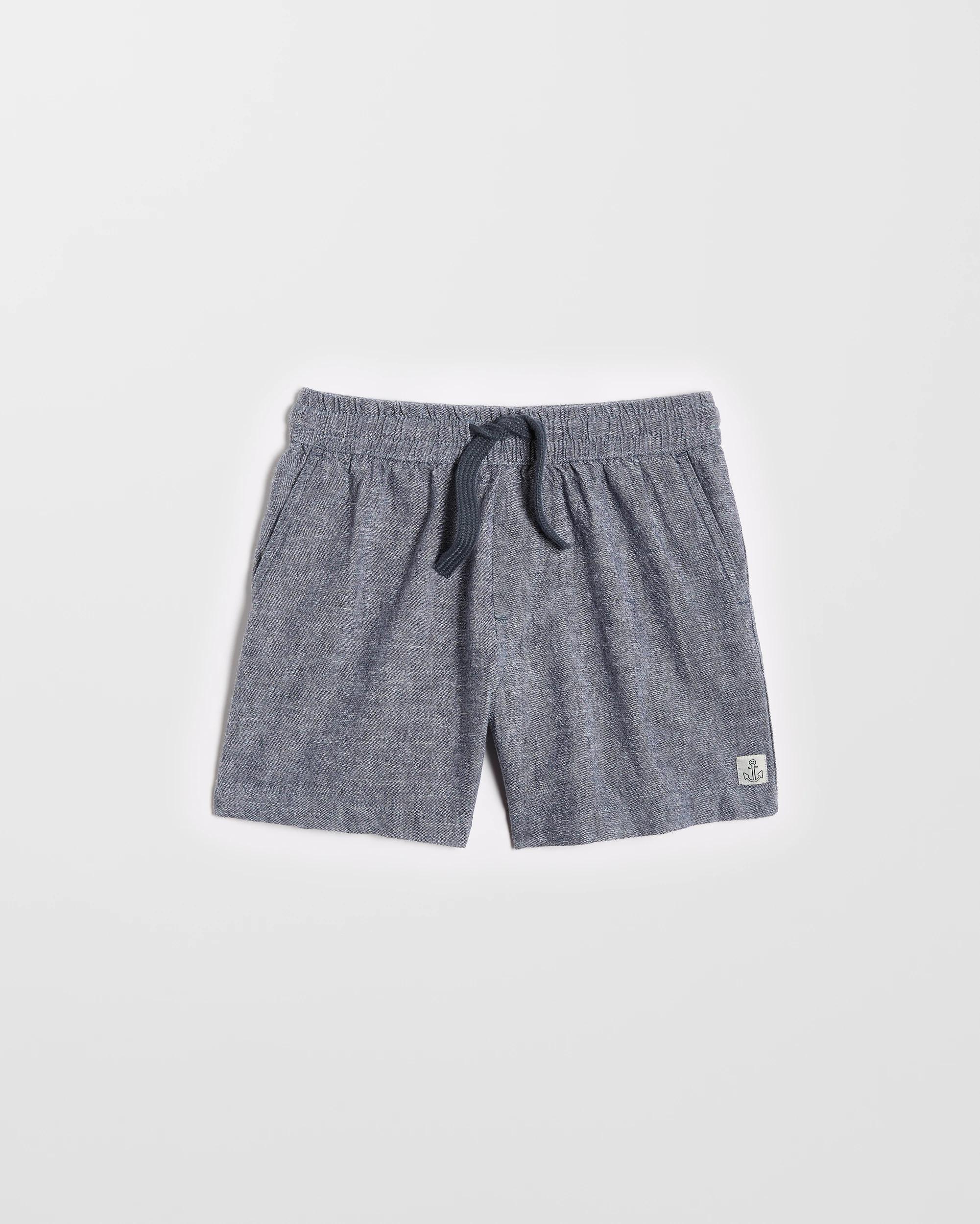 1 Target Chambray Shorts NAVY, 1 of 3