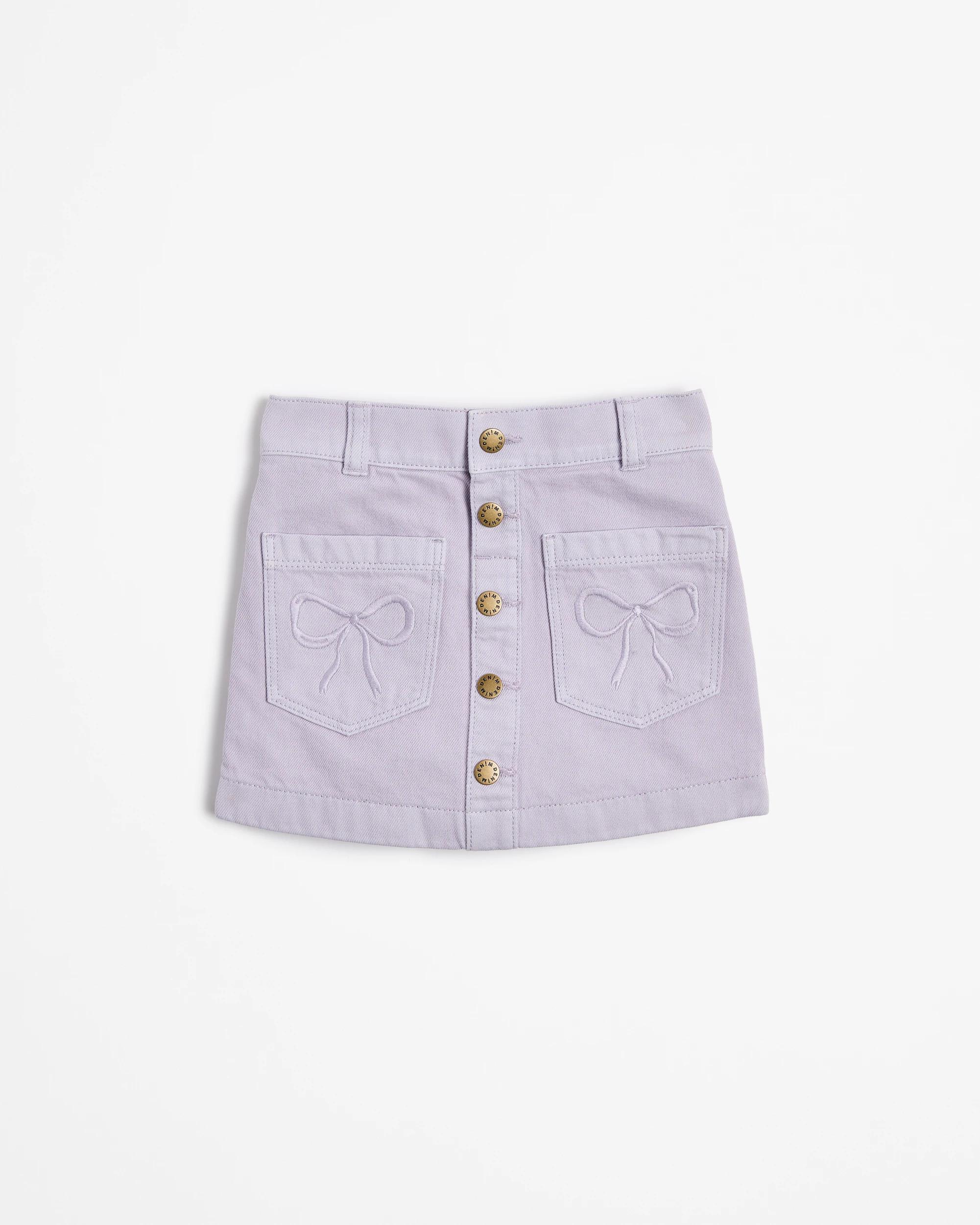 5 Target Denim Skort PURPLE, 5 of 6