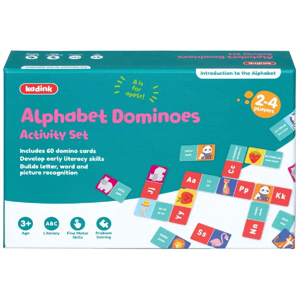 1 Kadink Alphabet Dominoes Activity Set, 1 of 3