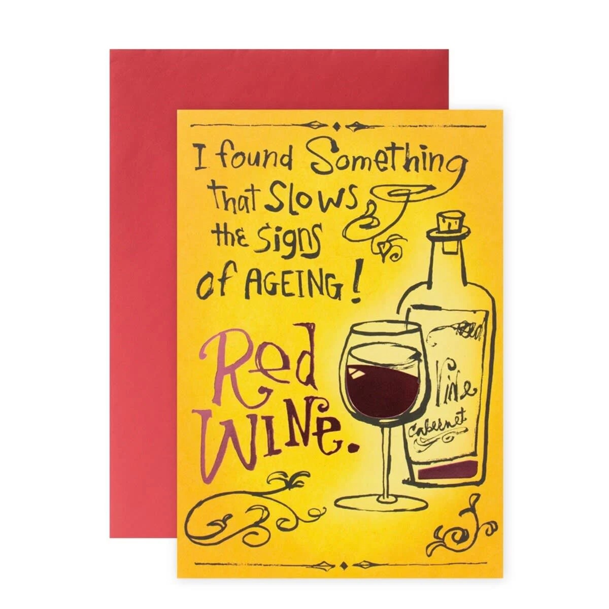 1 Connections from Hallmark Birthday Card - Raise A Glass, 1 of 3