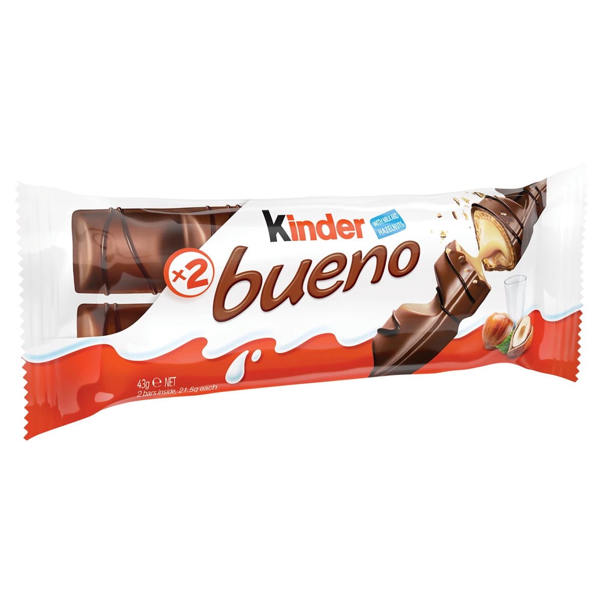 1 Kinder Bueno Bar 43g, 1 of 6