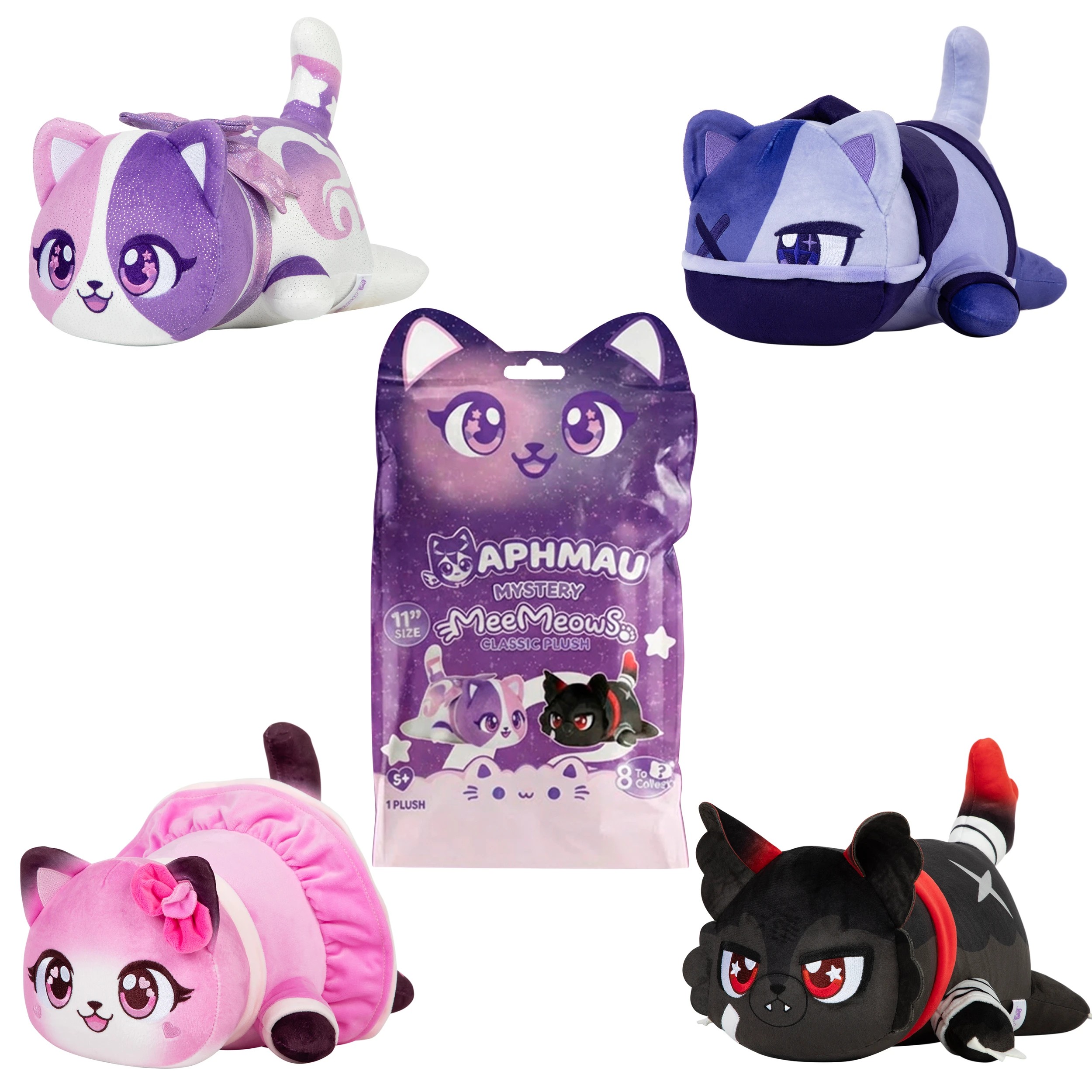 1 28cm Aphmau MeeMeows Mystery Plush Toy: MyStreet - Assorted, 1 of 5