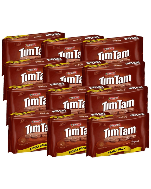 Arnotts Tim Tam Family Pack 365g 12 Pack