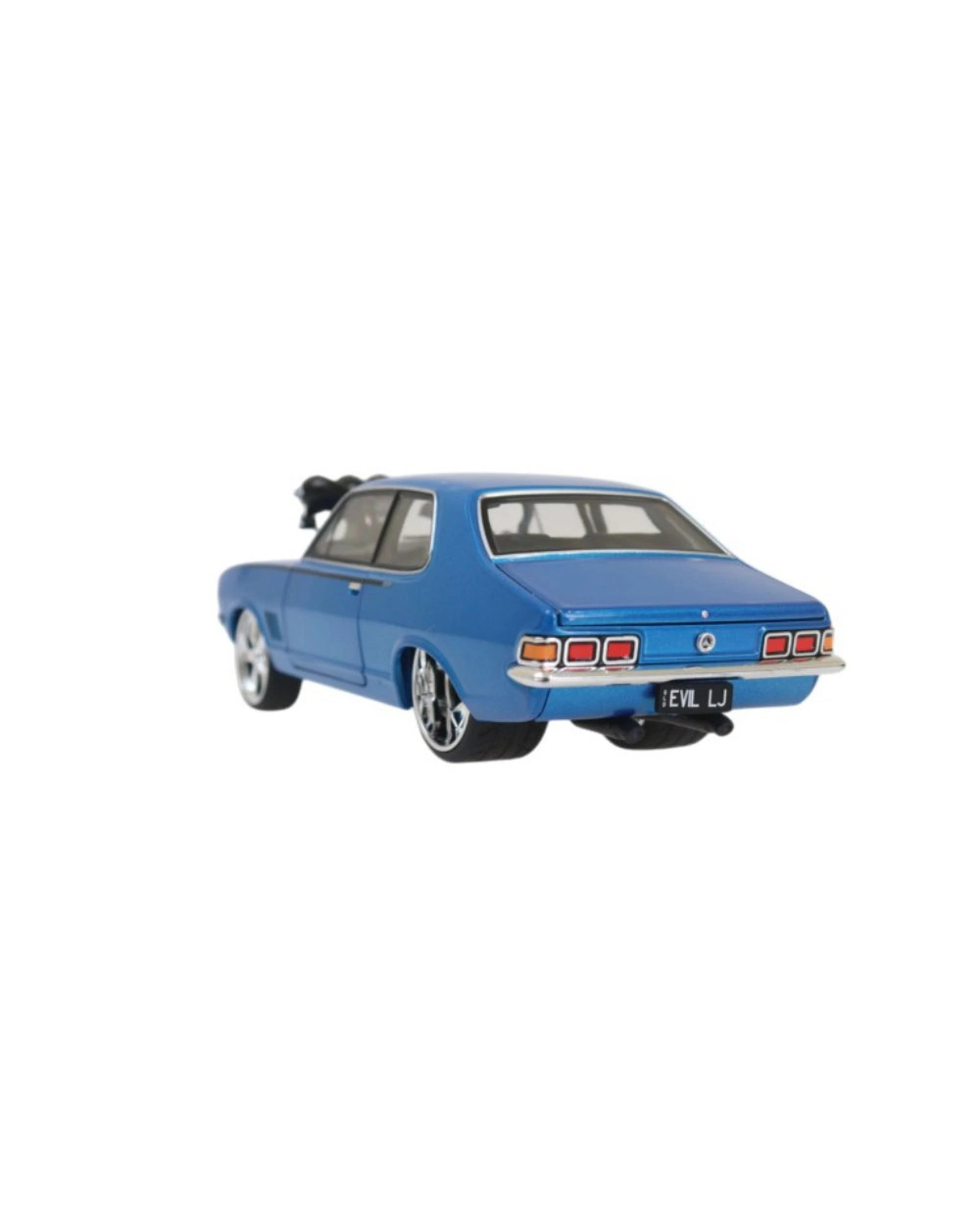 2 DDA Collectibles Holden Evil LJ Torana Blown Street Custom 1:24 Scale Diecast Vehicle - Blue, 2 of 3