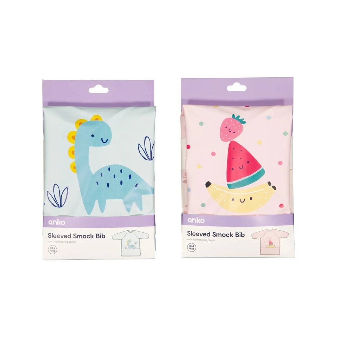 5 Sleeved Smock Bib - Assorted, 5 of 5